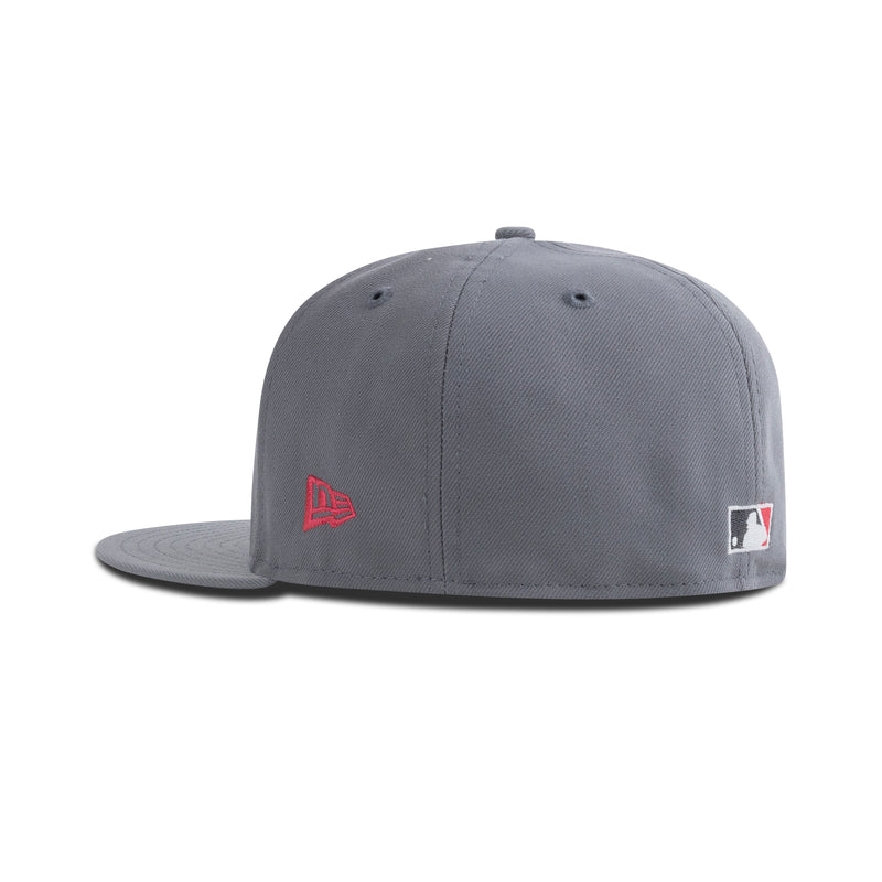 New Era New York Mets Fitted Gray Bottom 
