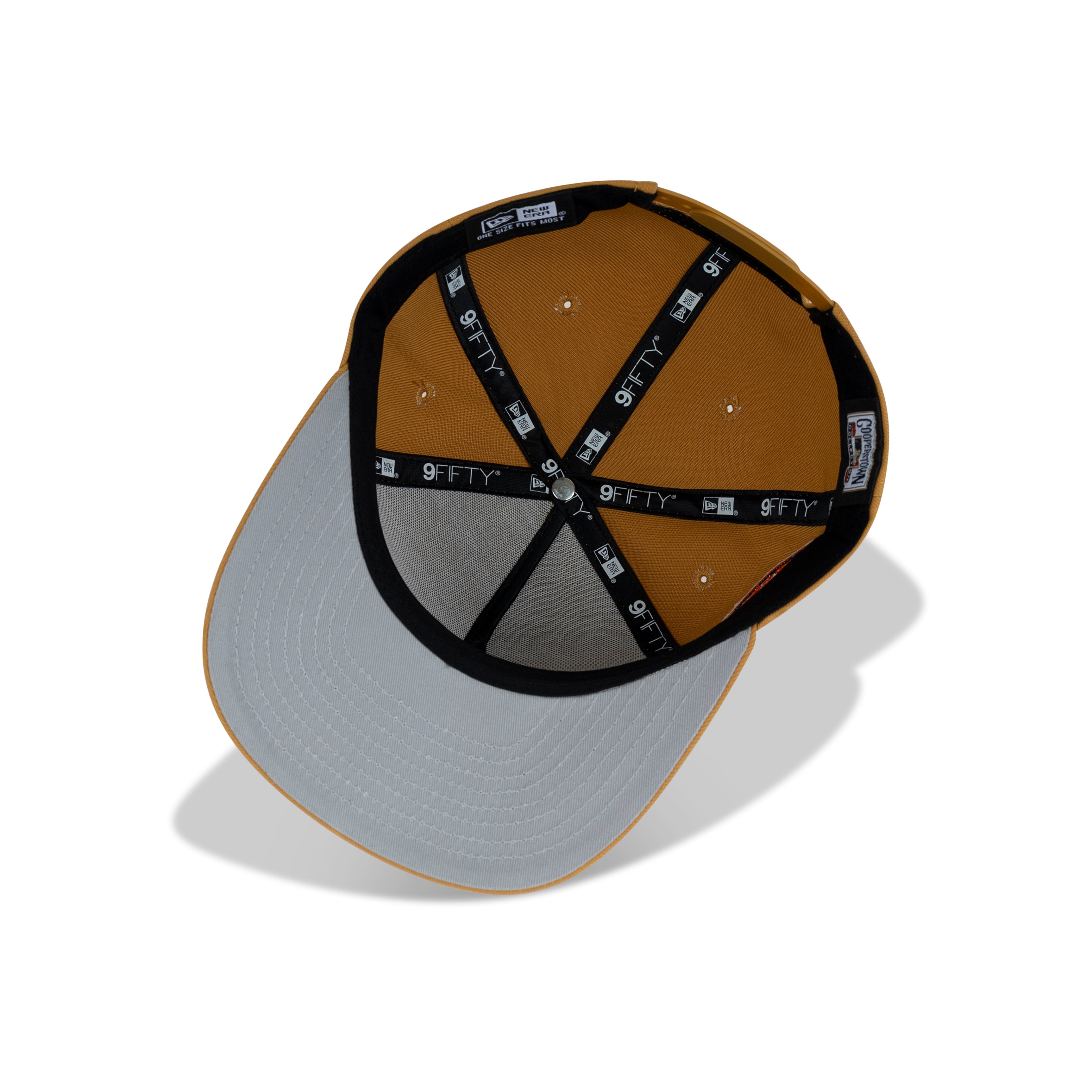 New Era New York Mets A-Frame Snapback Grey Bottom 