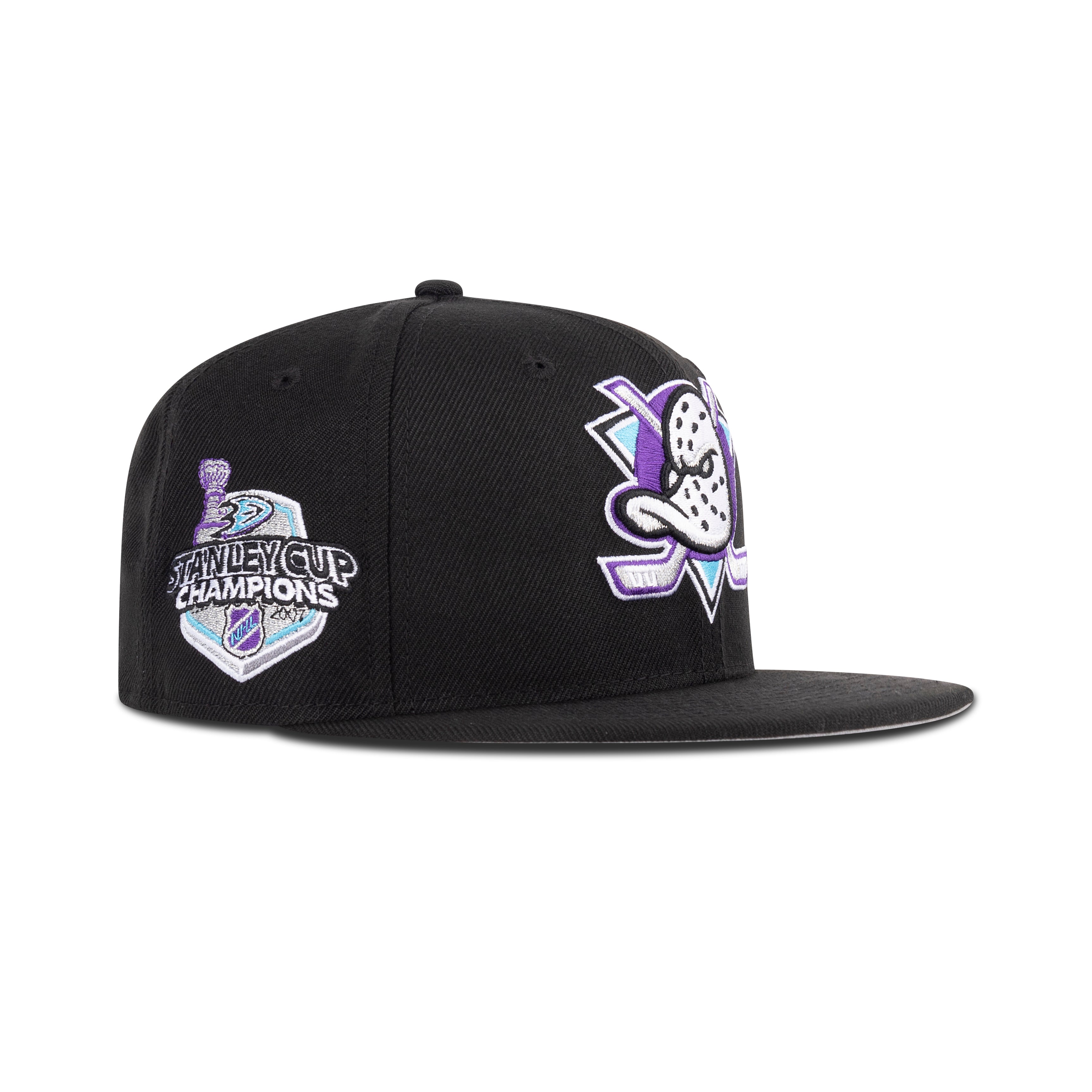 New Era Anaheim Ducks Fitted Grey Bottom 