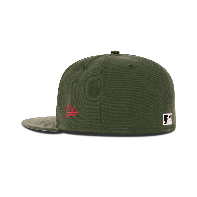 New Era New York Giants Fitted Grey Bottom 