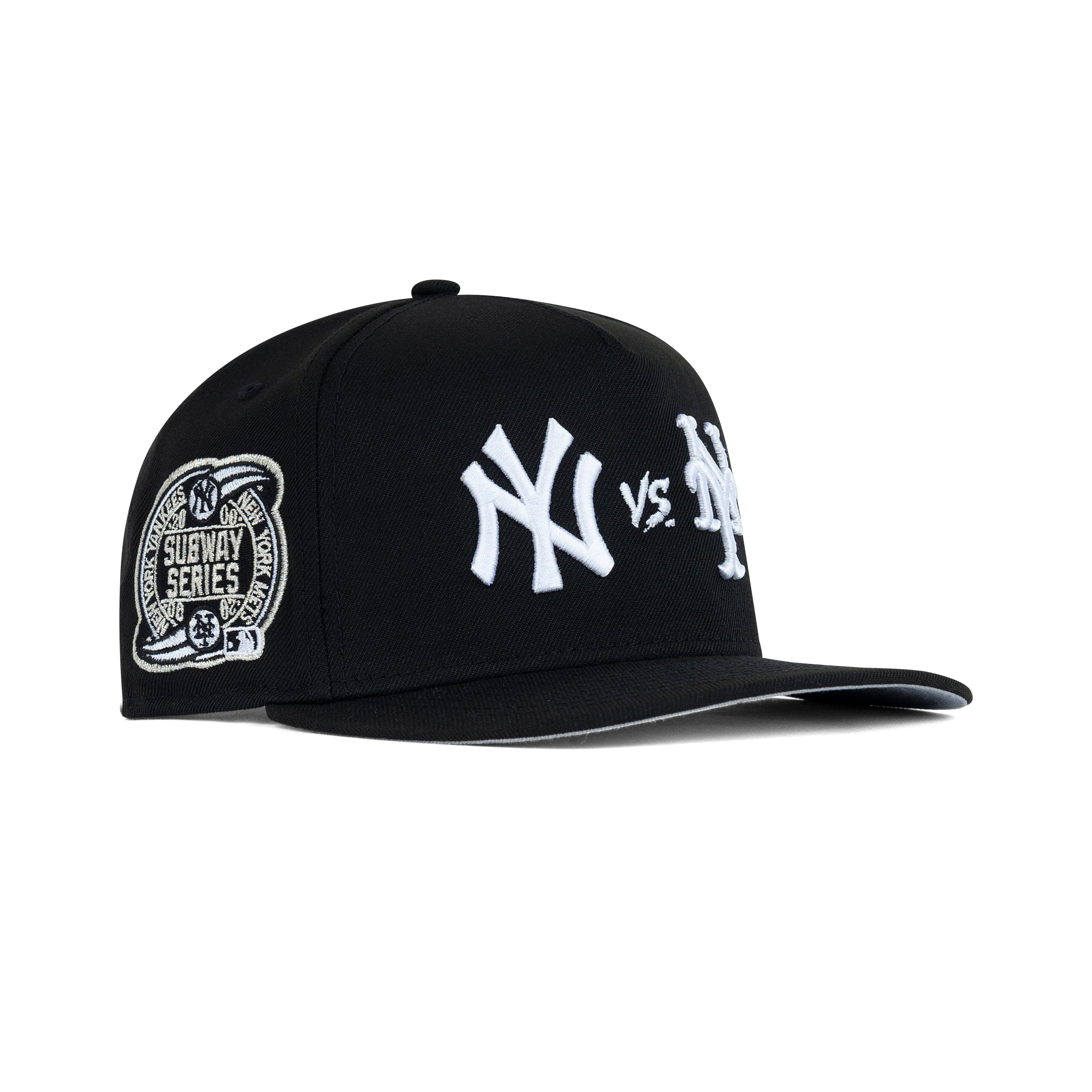 New Era NYY Vs. NYM A-Frame Snapback Grey Bottom 