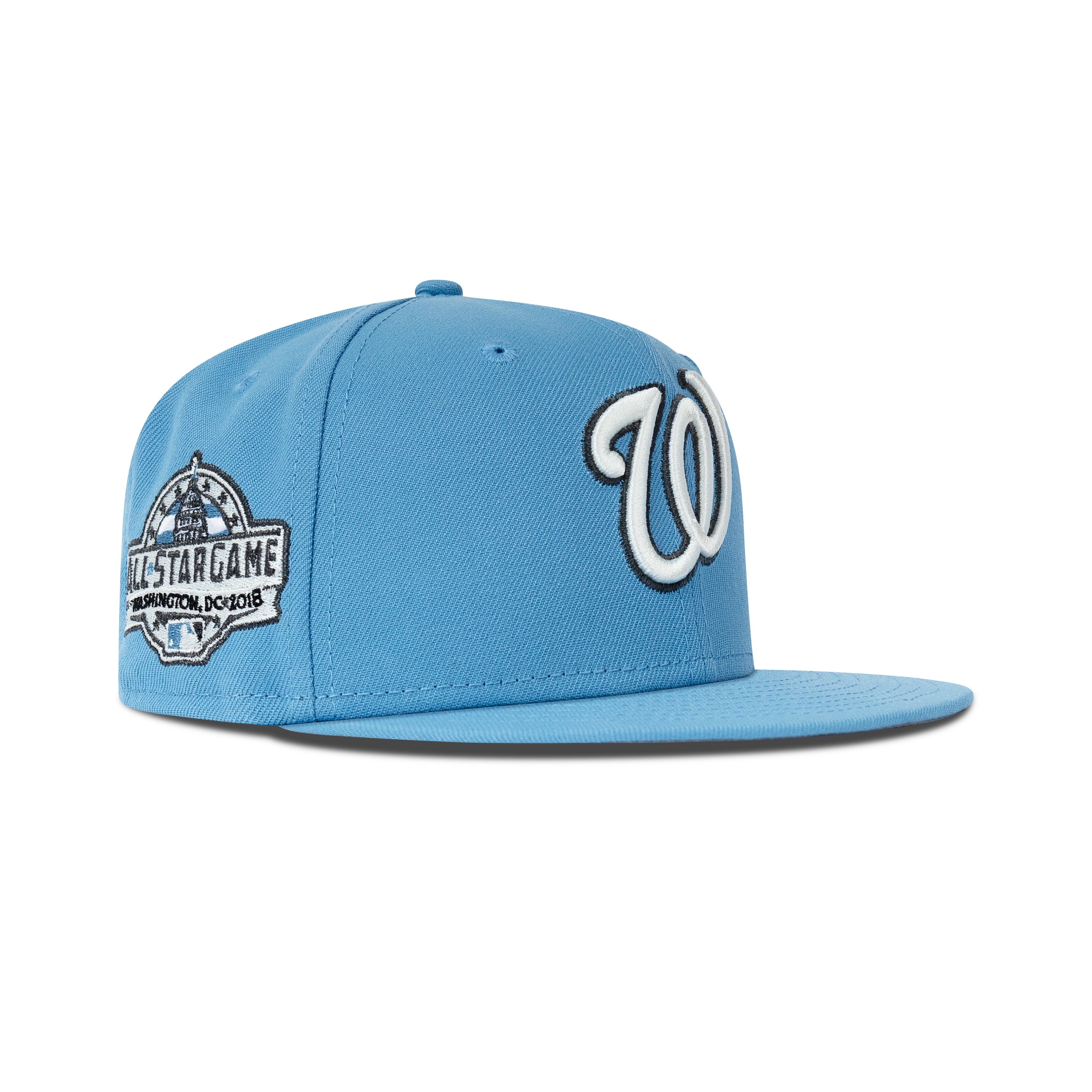 New Era Washington Nationals Fitted Grey Bottom 