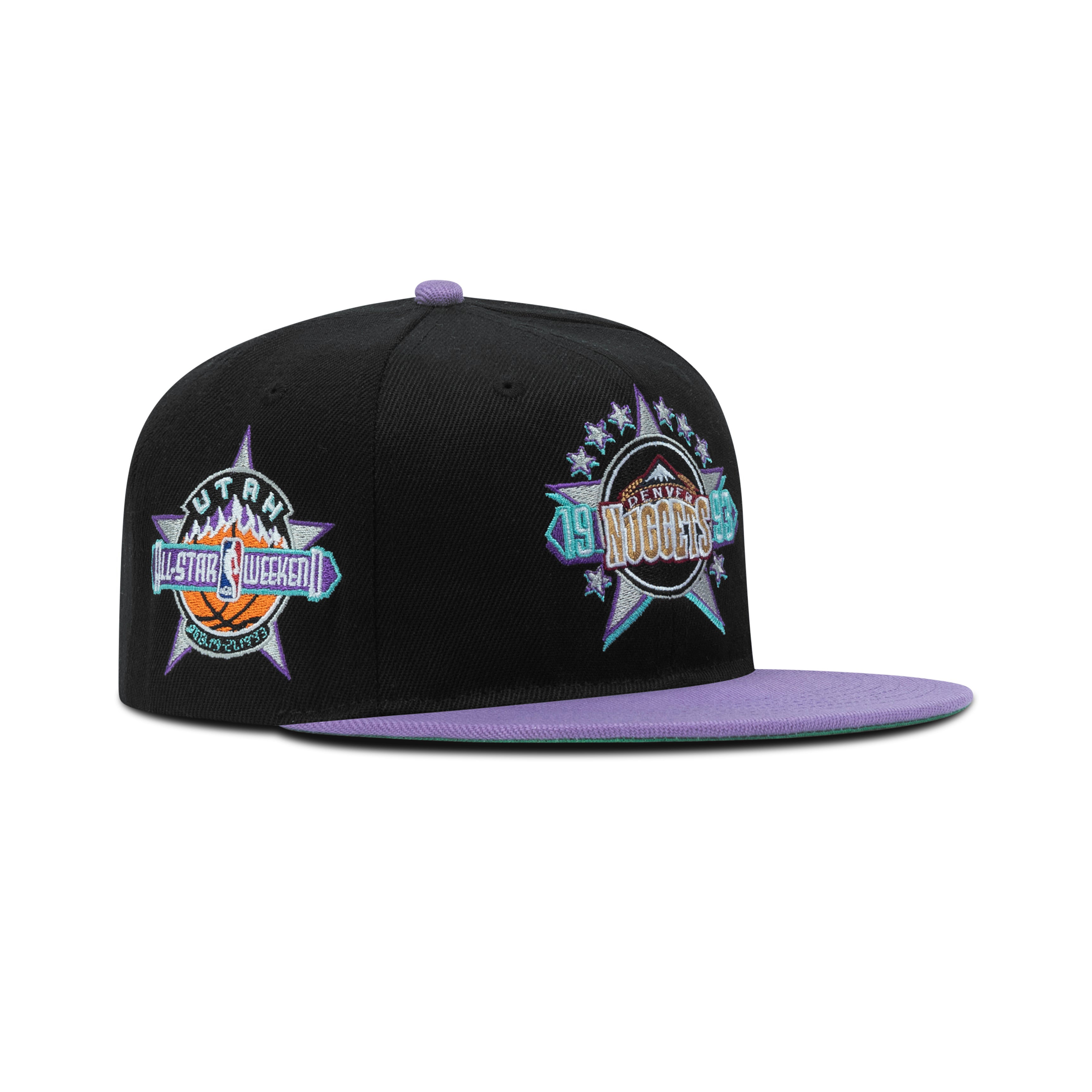 Mitchell & Ness Denver Nuggets Snapback Green Bottom 
