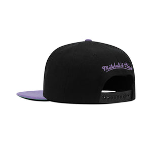 Mitchell & Ness Denver Nuggets Snapback Green Bottom "Black Purple" (All Star Weekend Patch Embroidery)