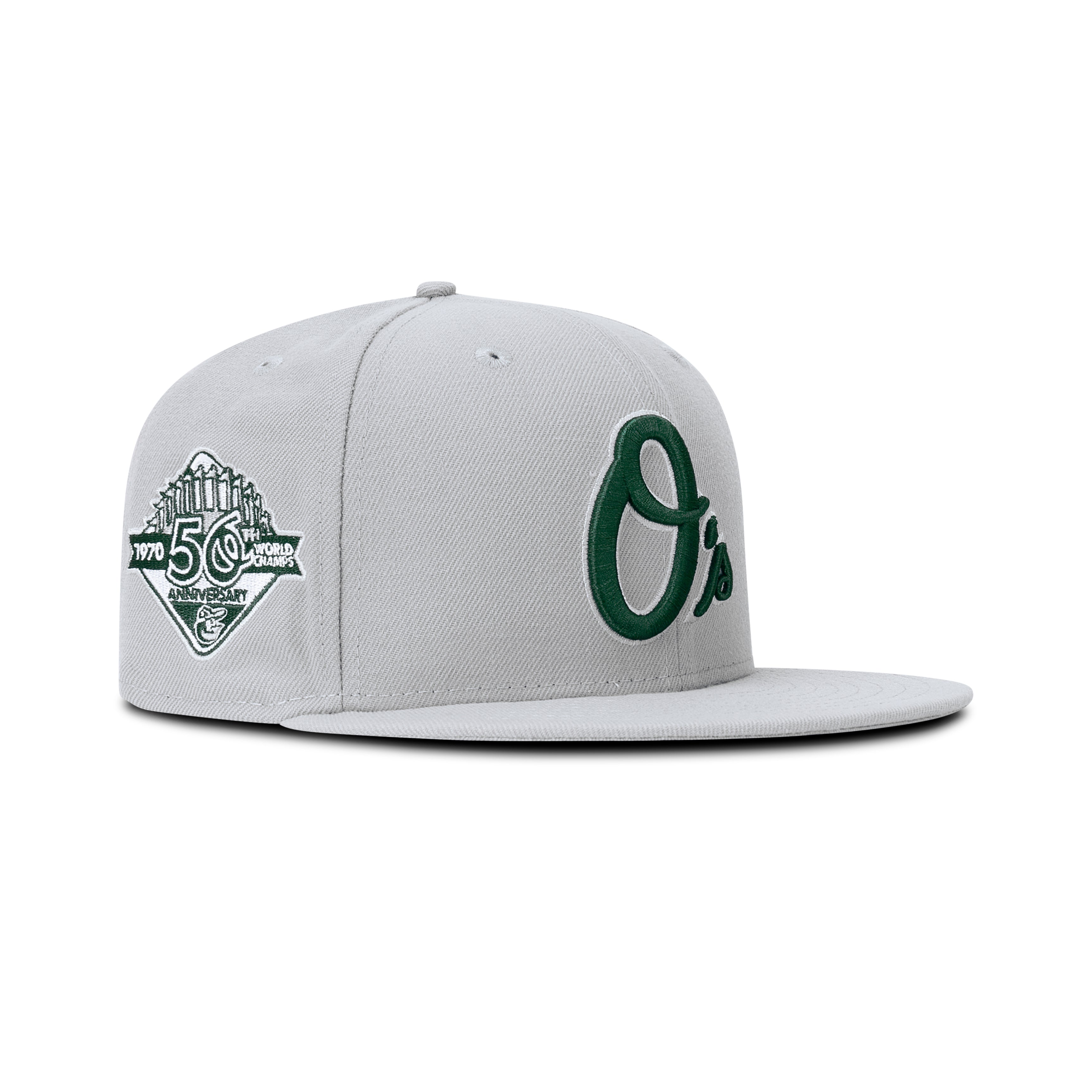 New Era Baltimore Orioles Fitted Grey Bottom 