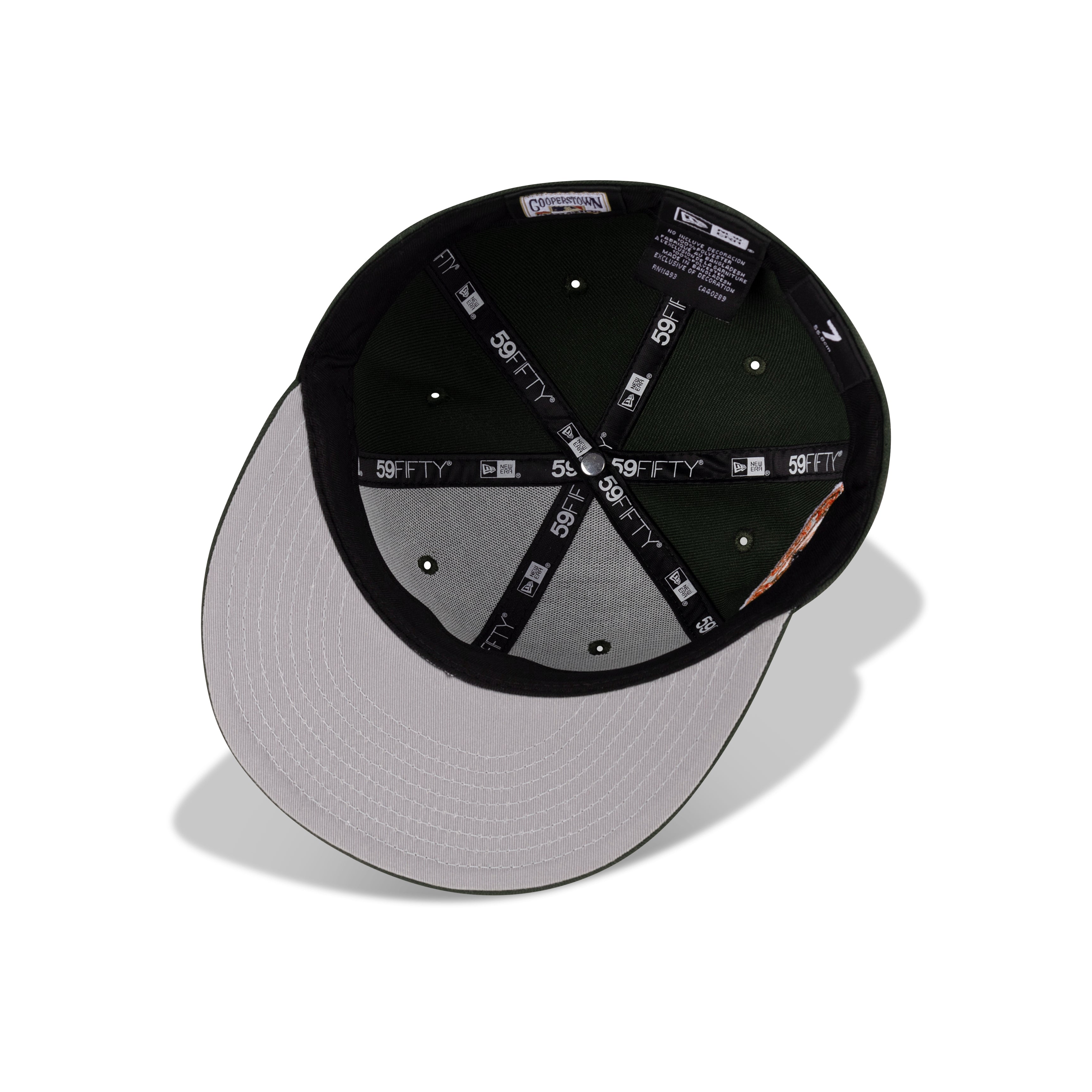 New Era Baltimore Orioles Fitted Gray Bottom 