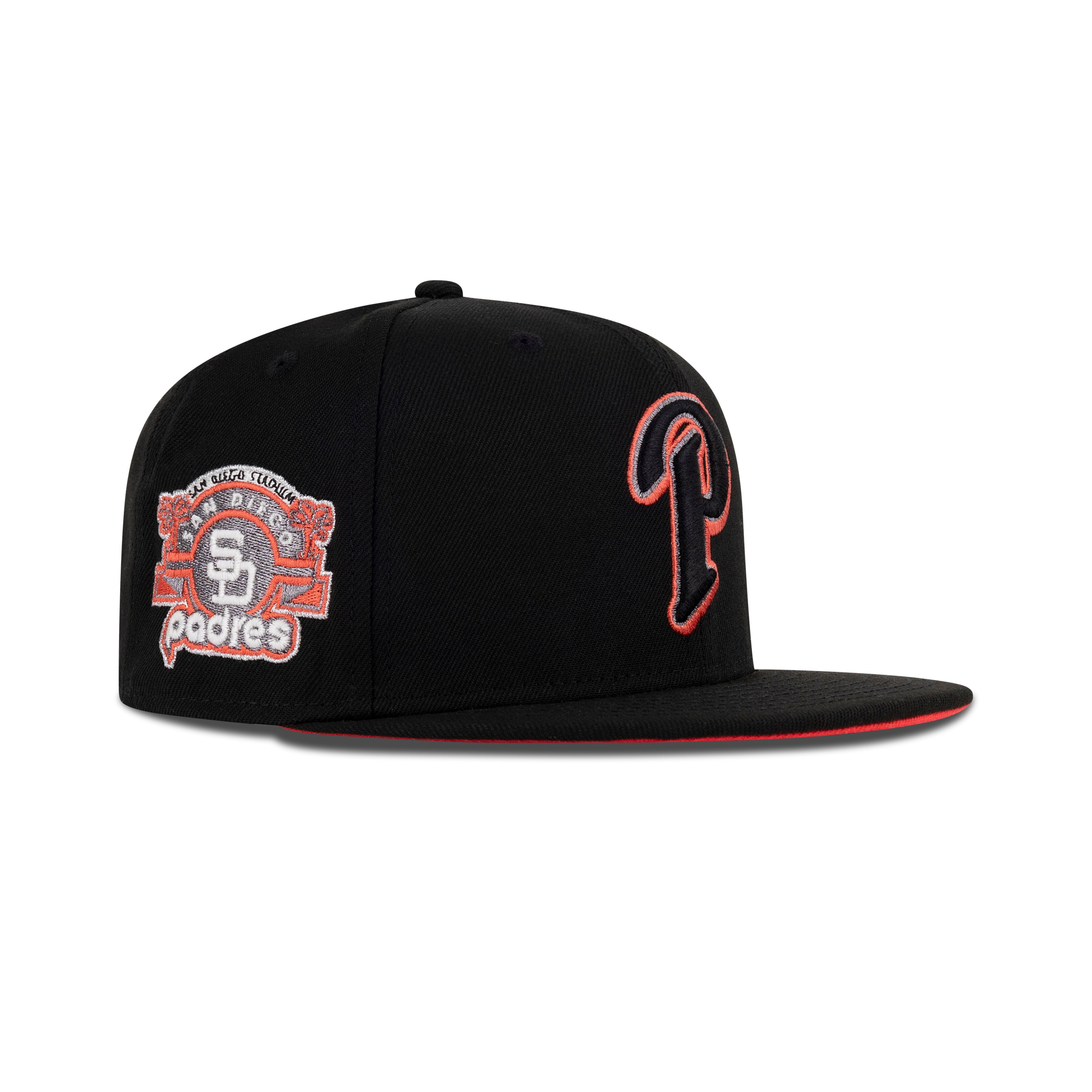 New Era San Diego Padres Fitted Lava Red Bottom 