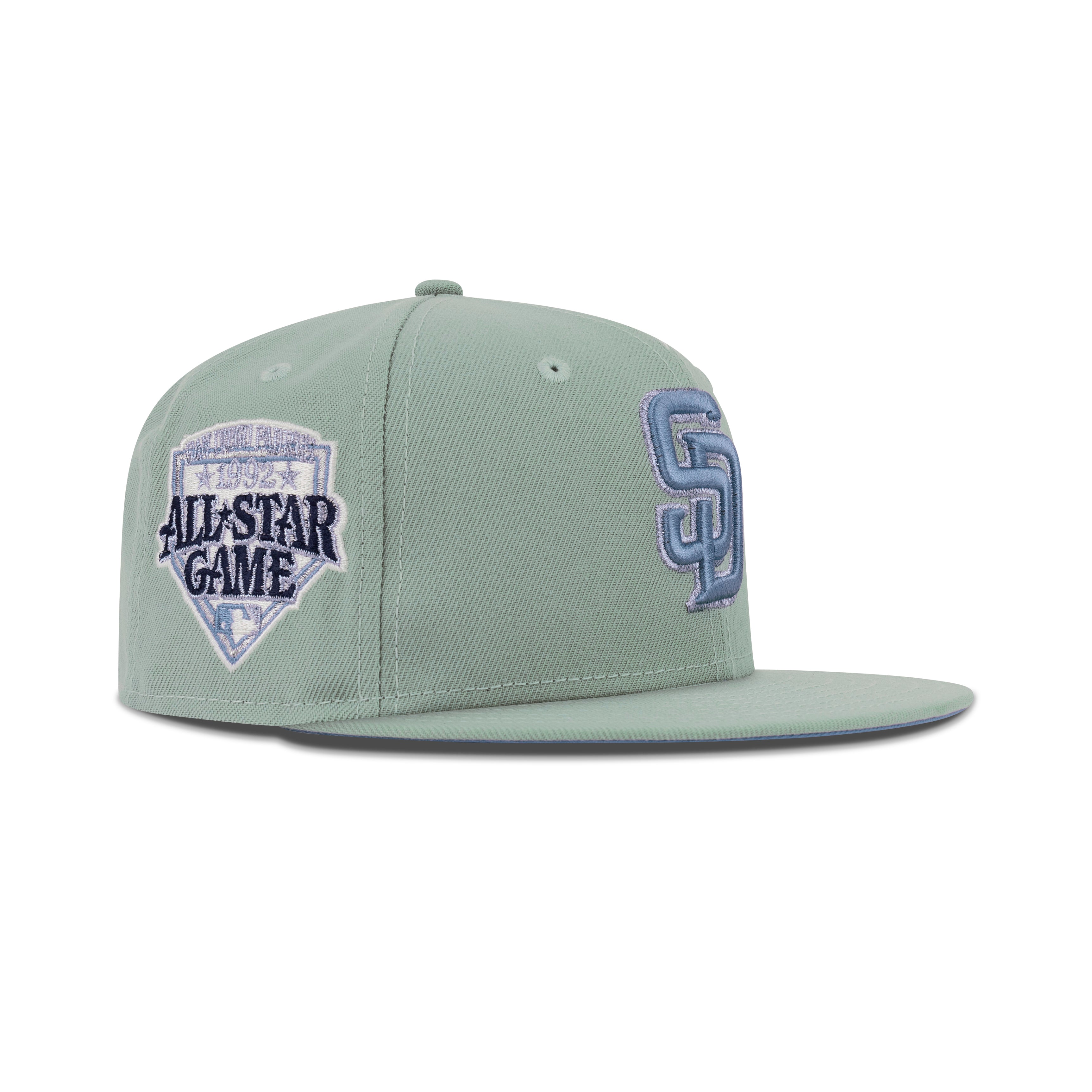 New Era San Diego Padres Fitted Sky Bottom 