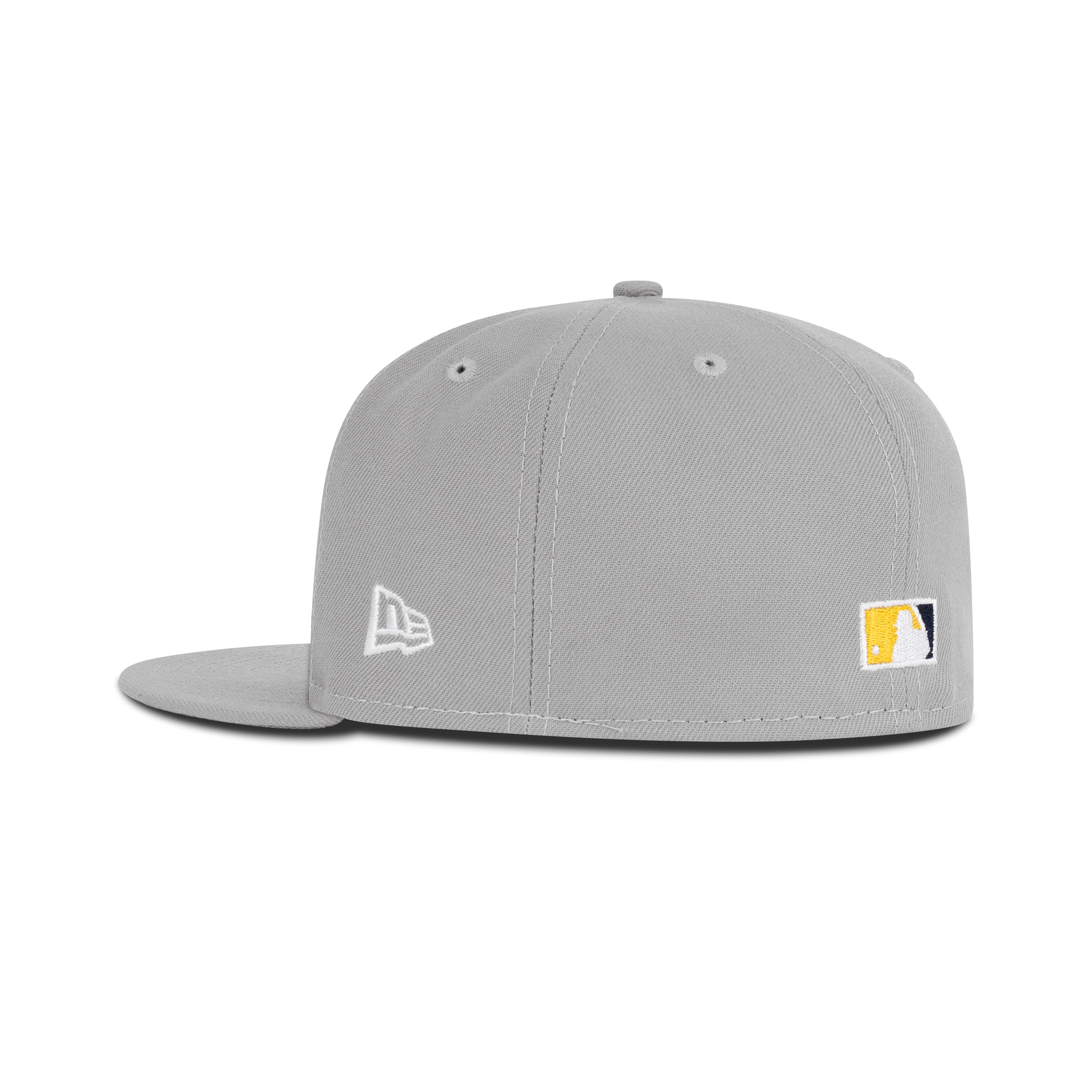 New Era San Diego Padres Fitted Gray Bottom 