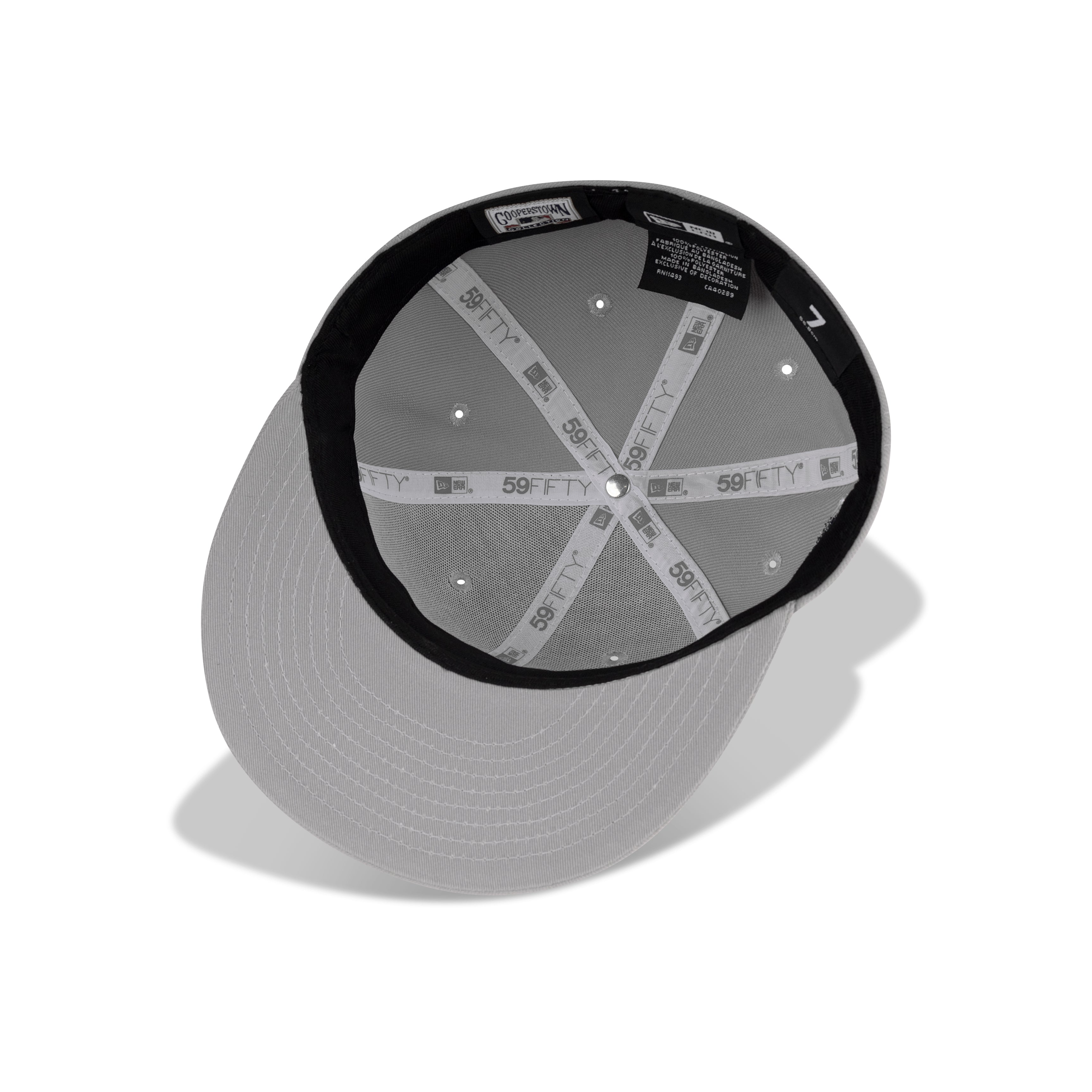 New Era San Diego Padres Fitted Gray Bottom 