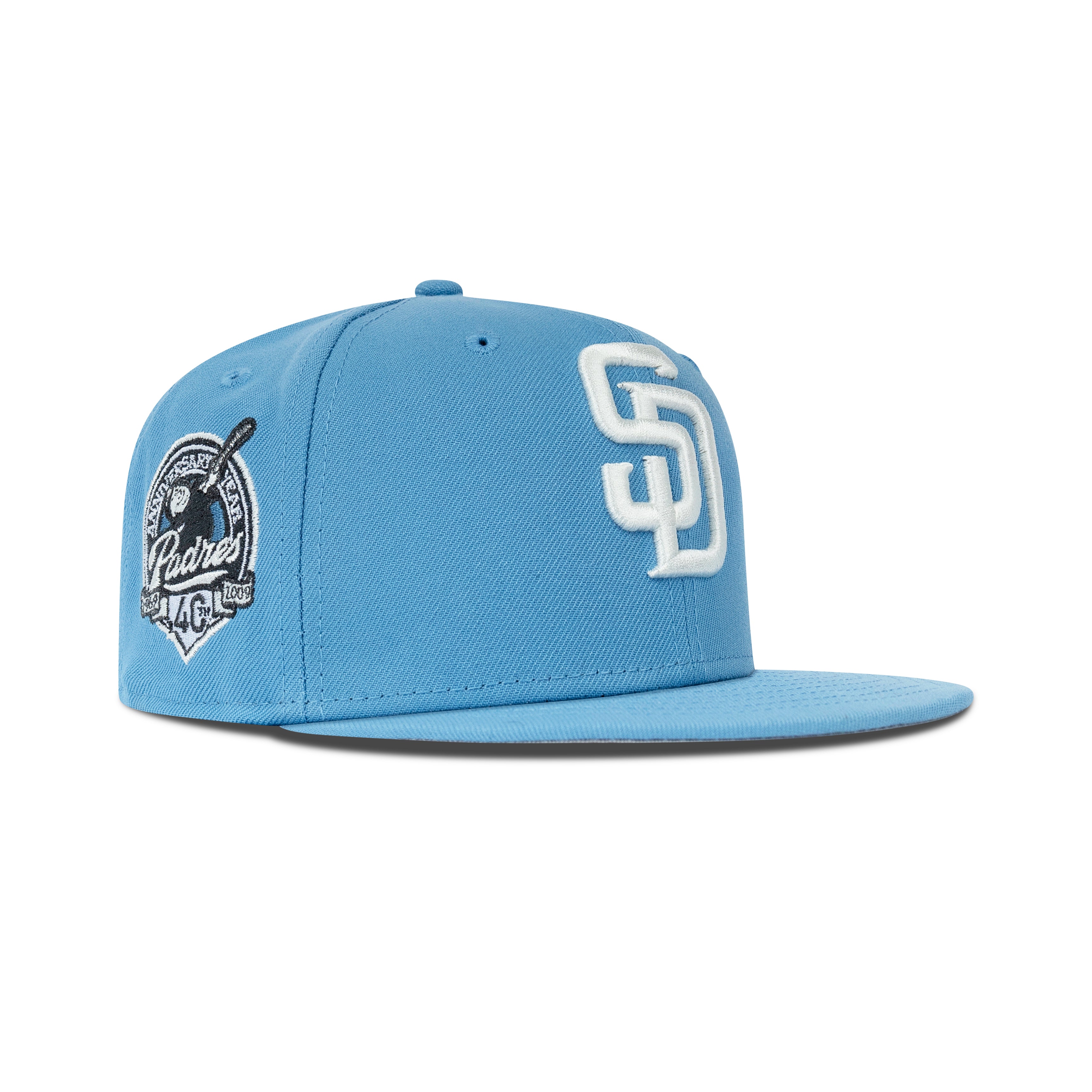New Era San Diego Padres Fitted Grey Bottom 
