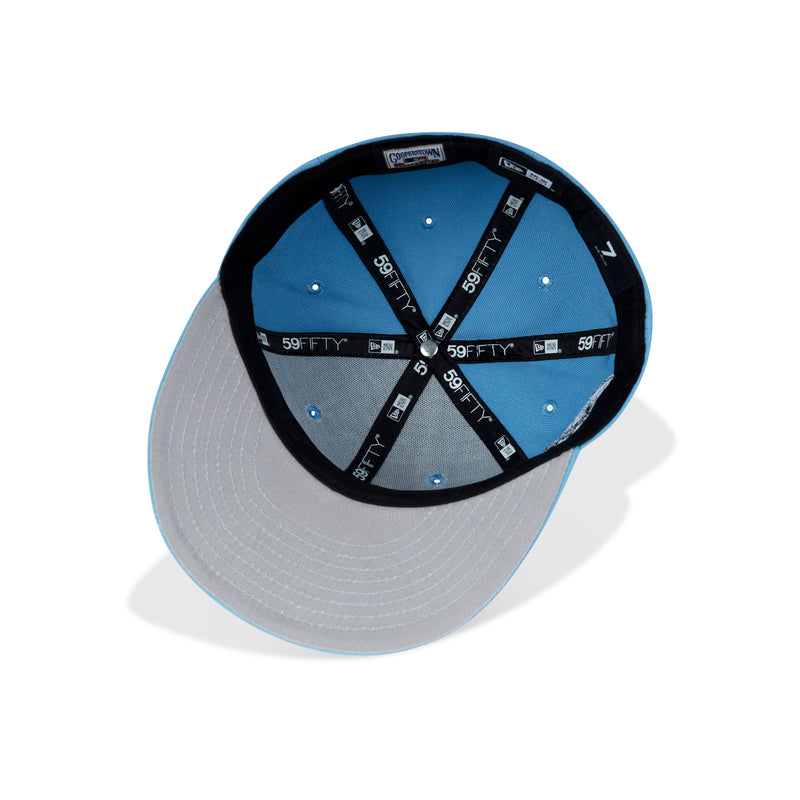 New Era San Diego Padres Fitted Grey Bottom 