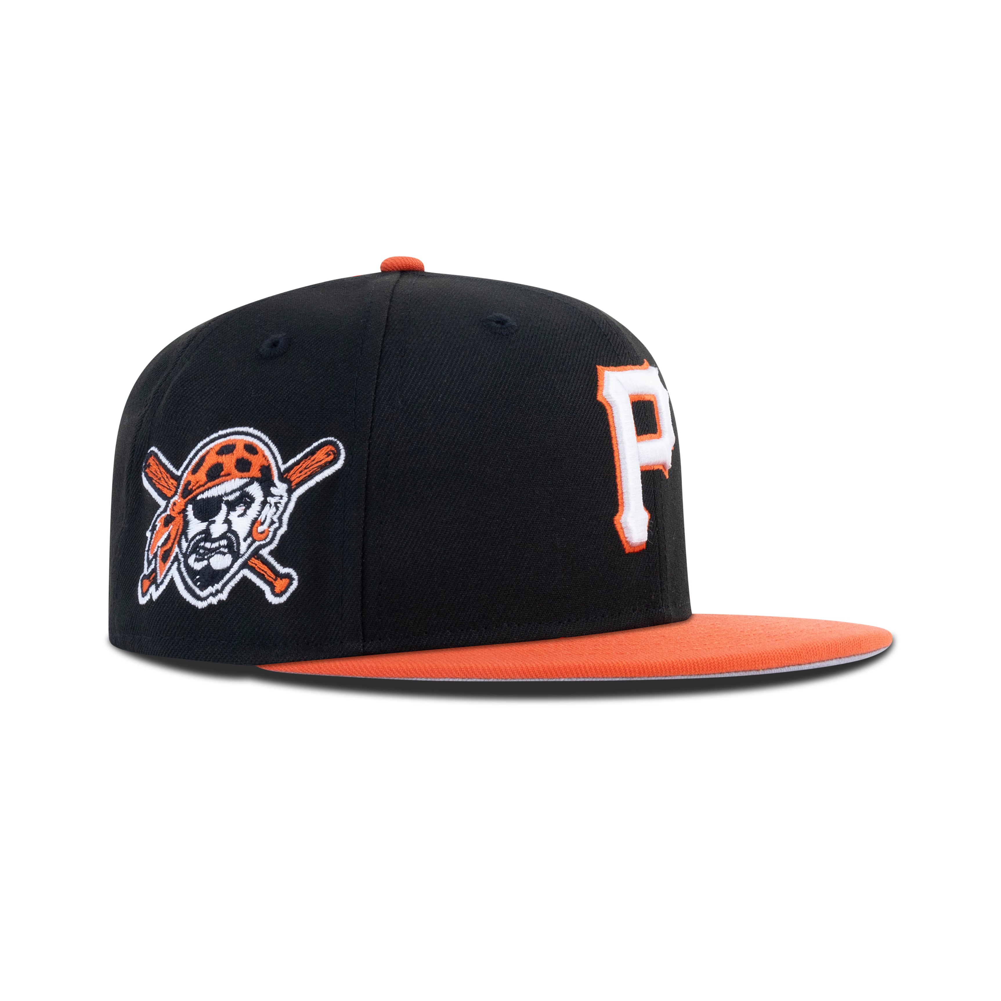 New Era Pittsburgh Pirates Fitted Gray Bottom 