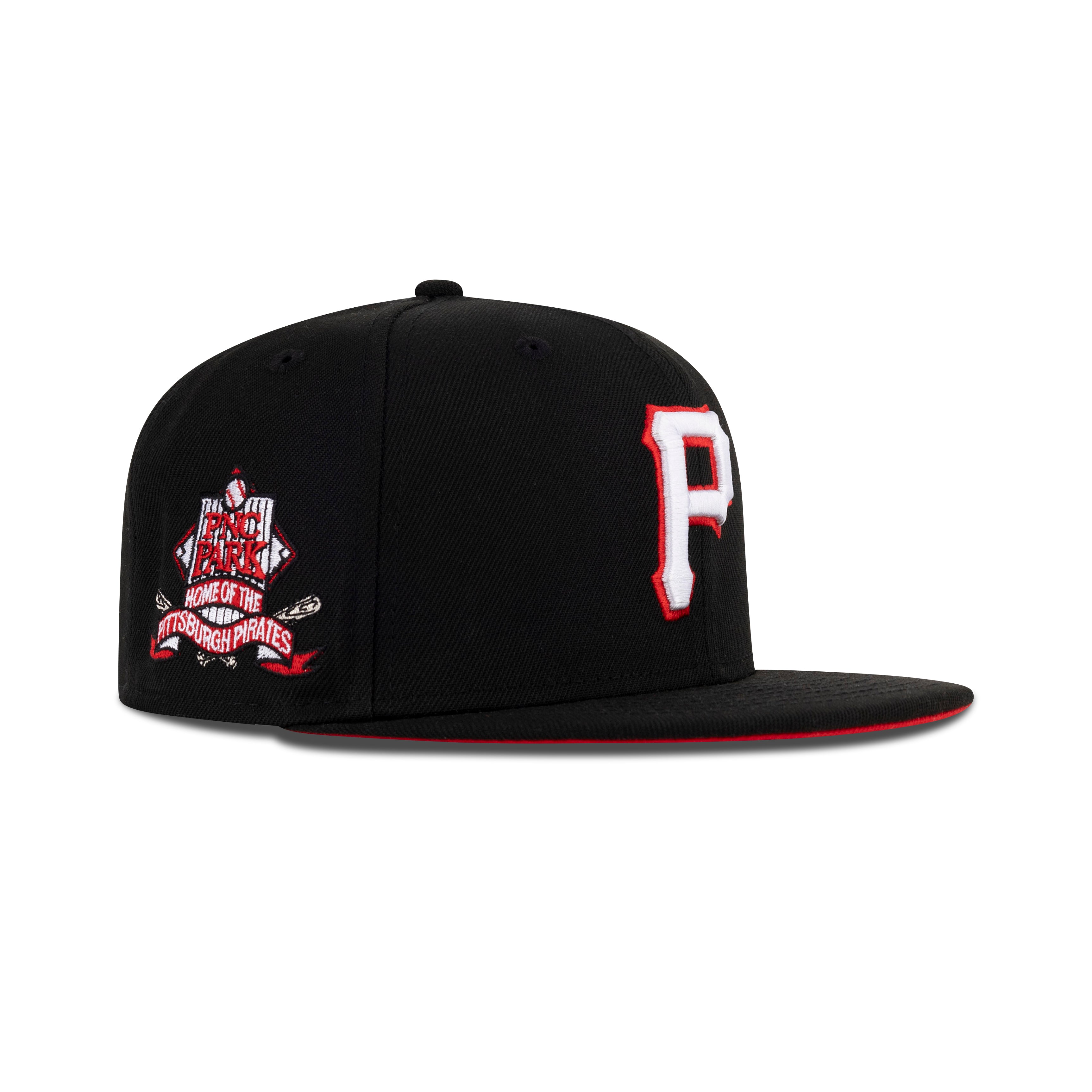 New Era Pittsburgh Pirates Fitted Front Door Red Bottom 