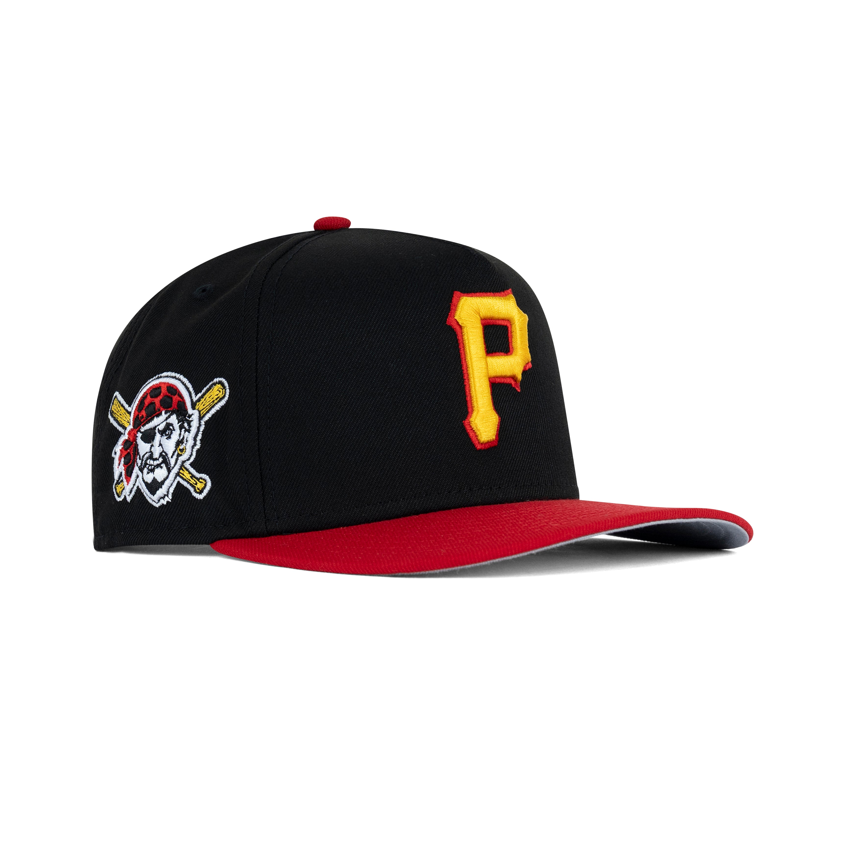 New Era Pittsburgh Pirates A-Frame Snapback Grey Bottom 