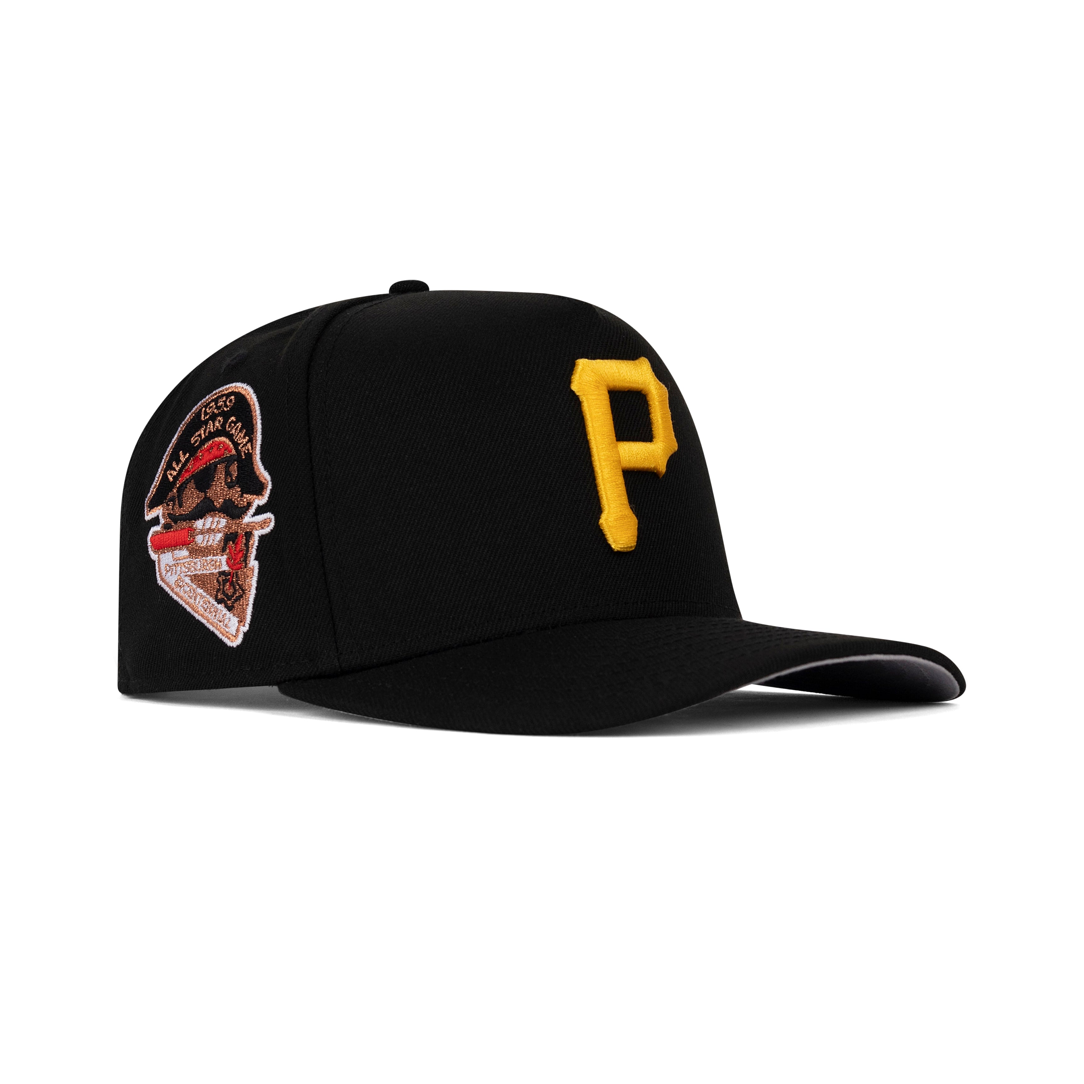 New Era Pittsburgh Pirates A-Frame Snapback Grey Bottom 