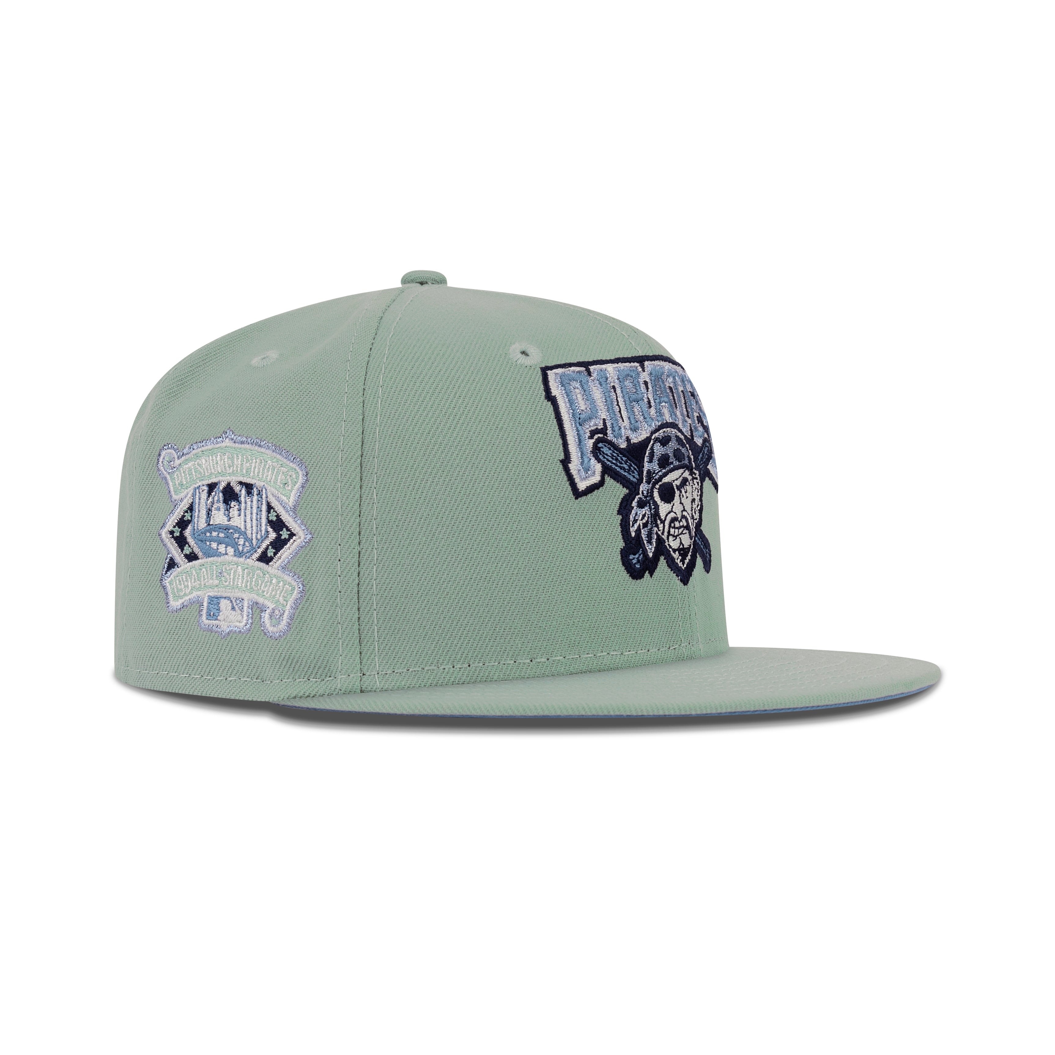 New Era Pittsburgh Pirates Fitted Sky Bottom 