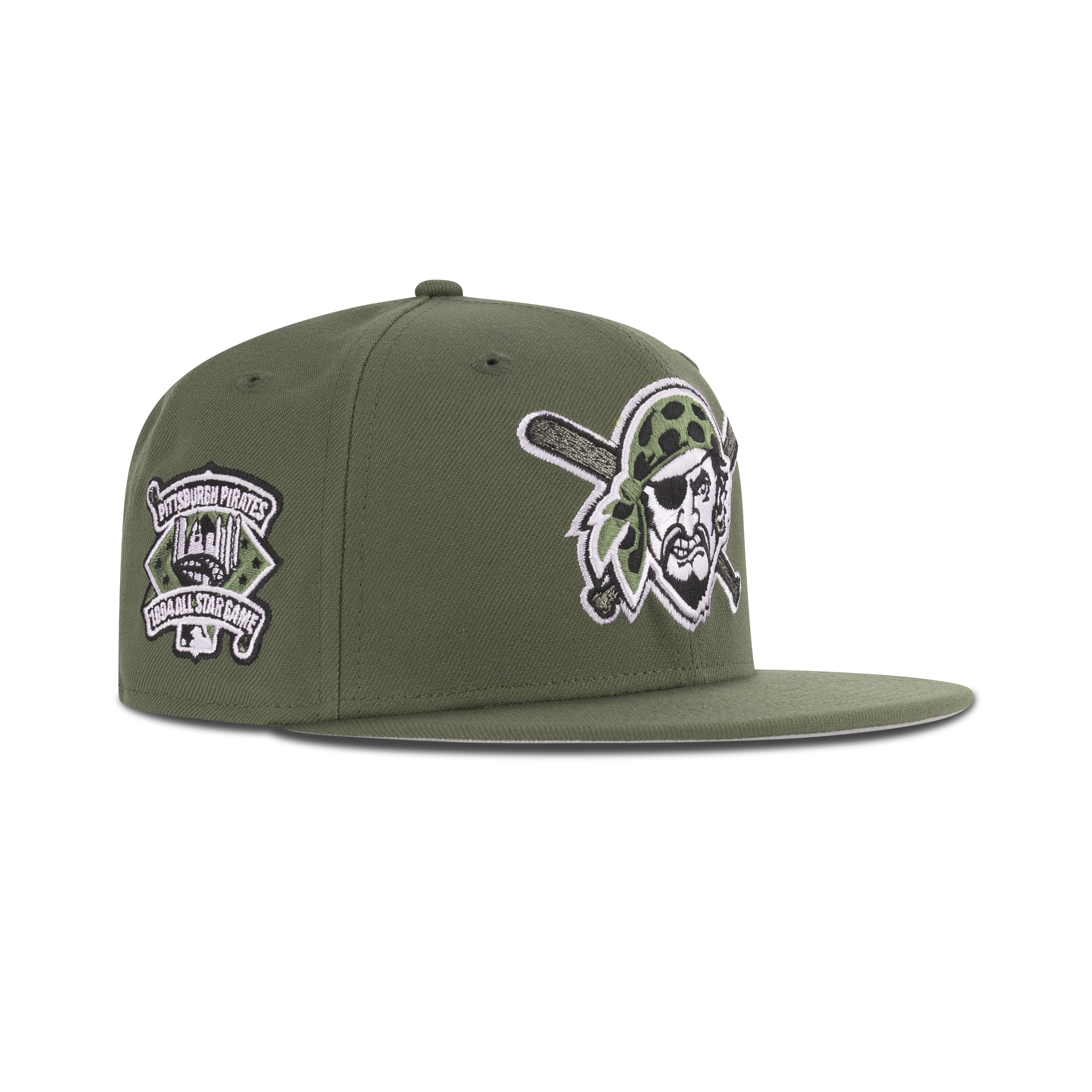 New Era Pittsburgh Pirates Fitted Gray Bottom 
