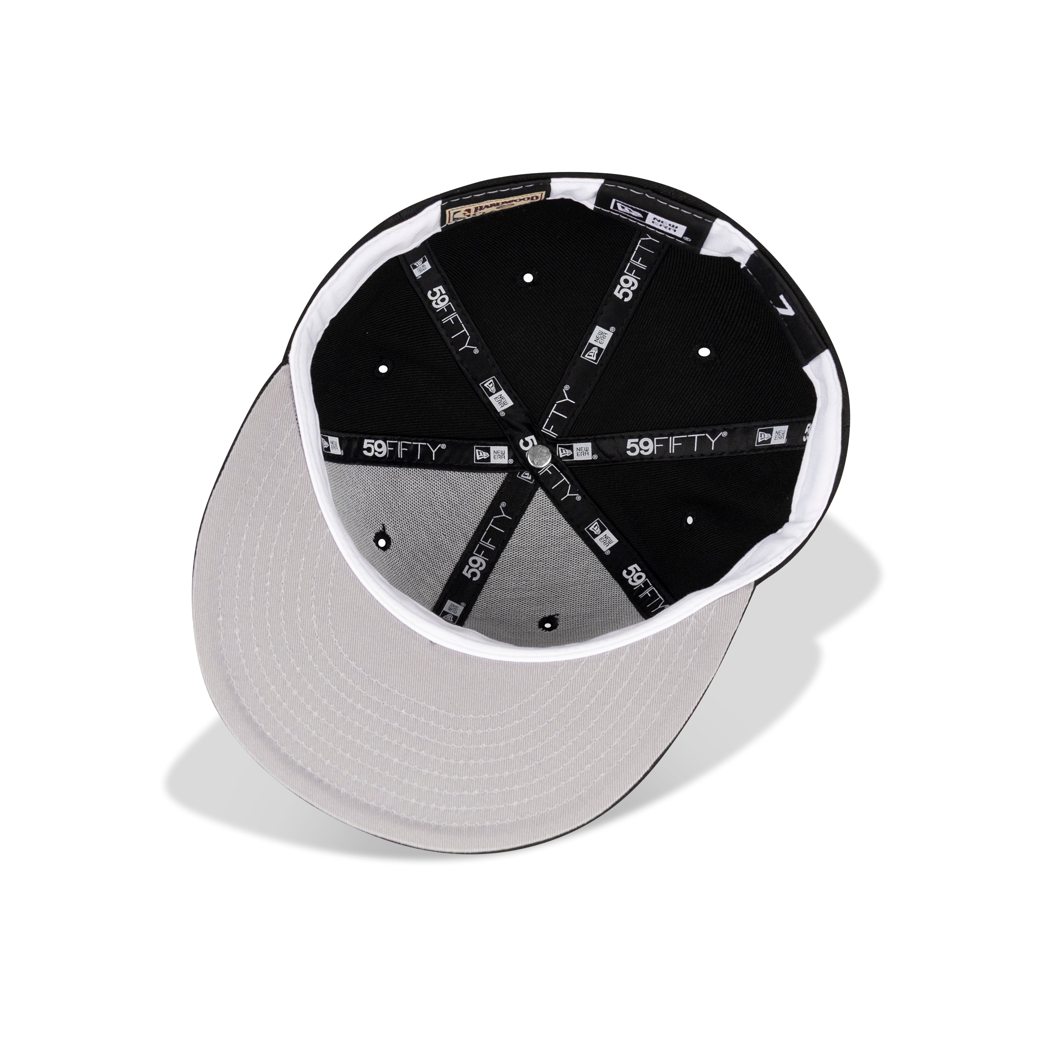 New Era Detroit Pistons Fitted Grey Bottom 