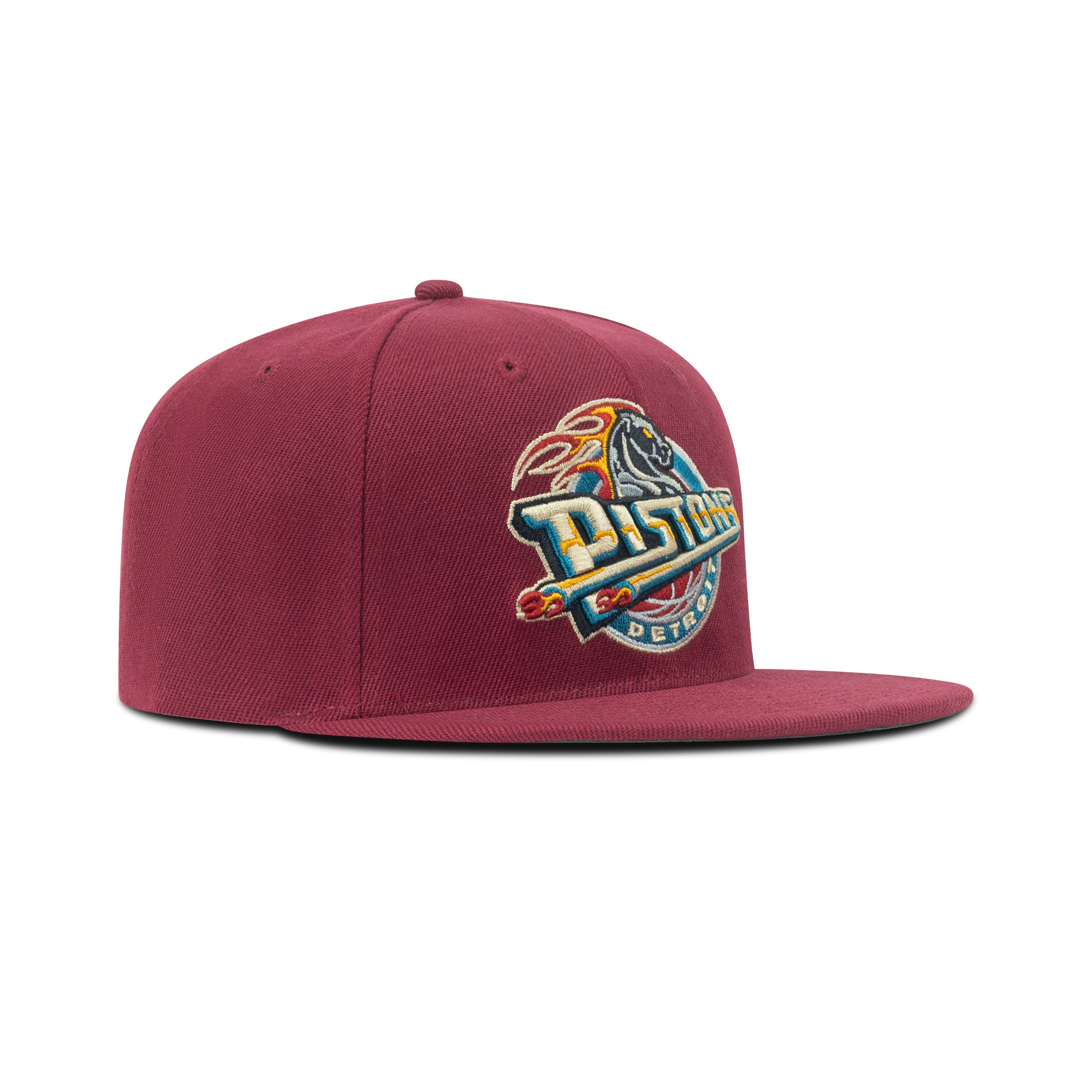 Mitchell & Ness NBA Detroit Pistons The Jockey Green Bottom Snapback 