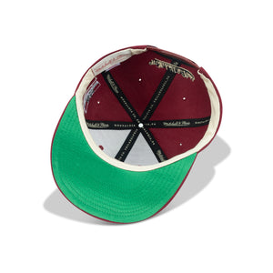 Mitchell & Ness NBA Detroit Pistons The Jockey Green Bottom Snapback 