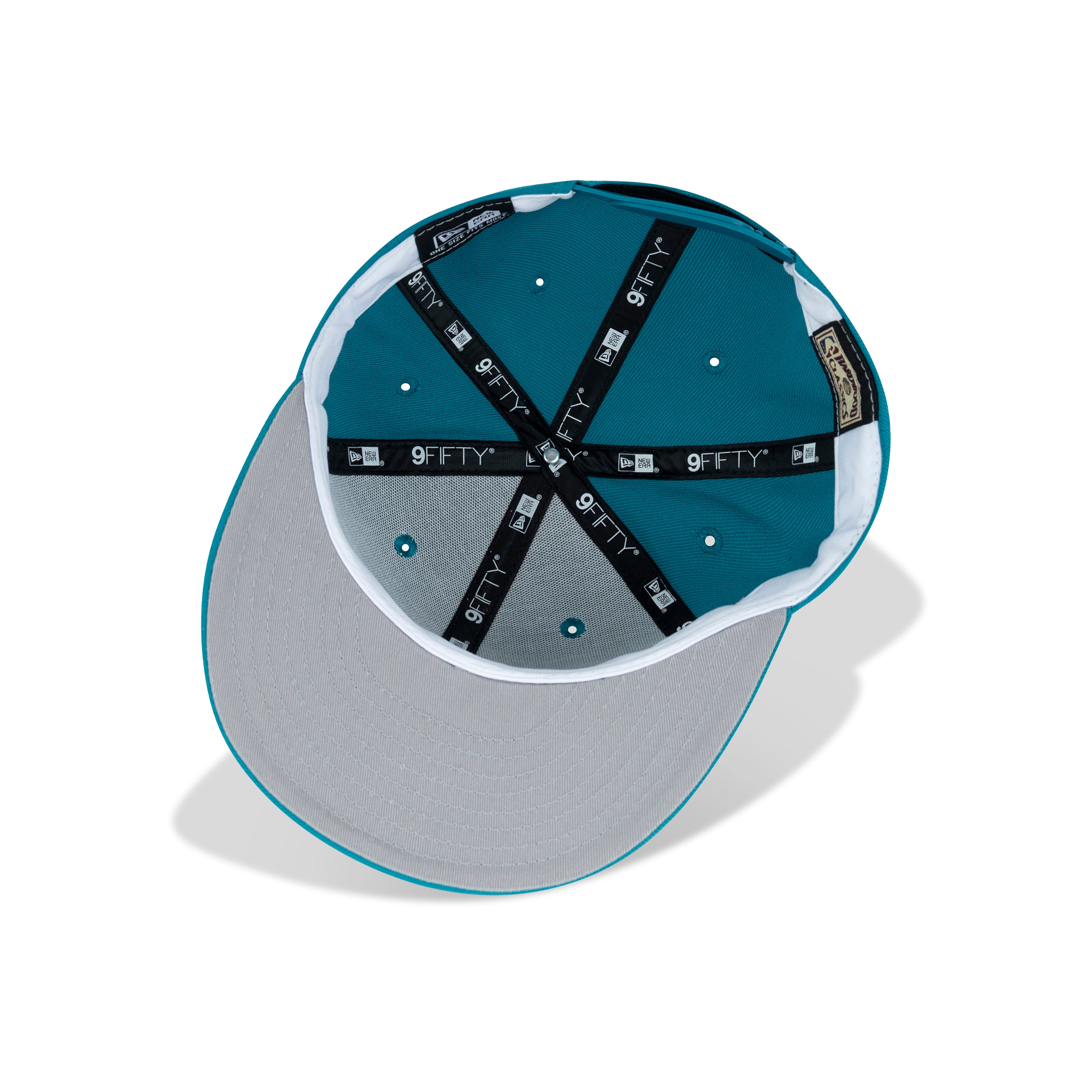 New Era Detroit Pistons Snapback Grey Bottom 