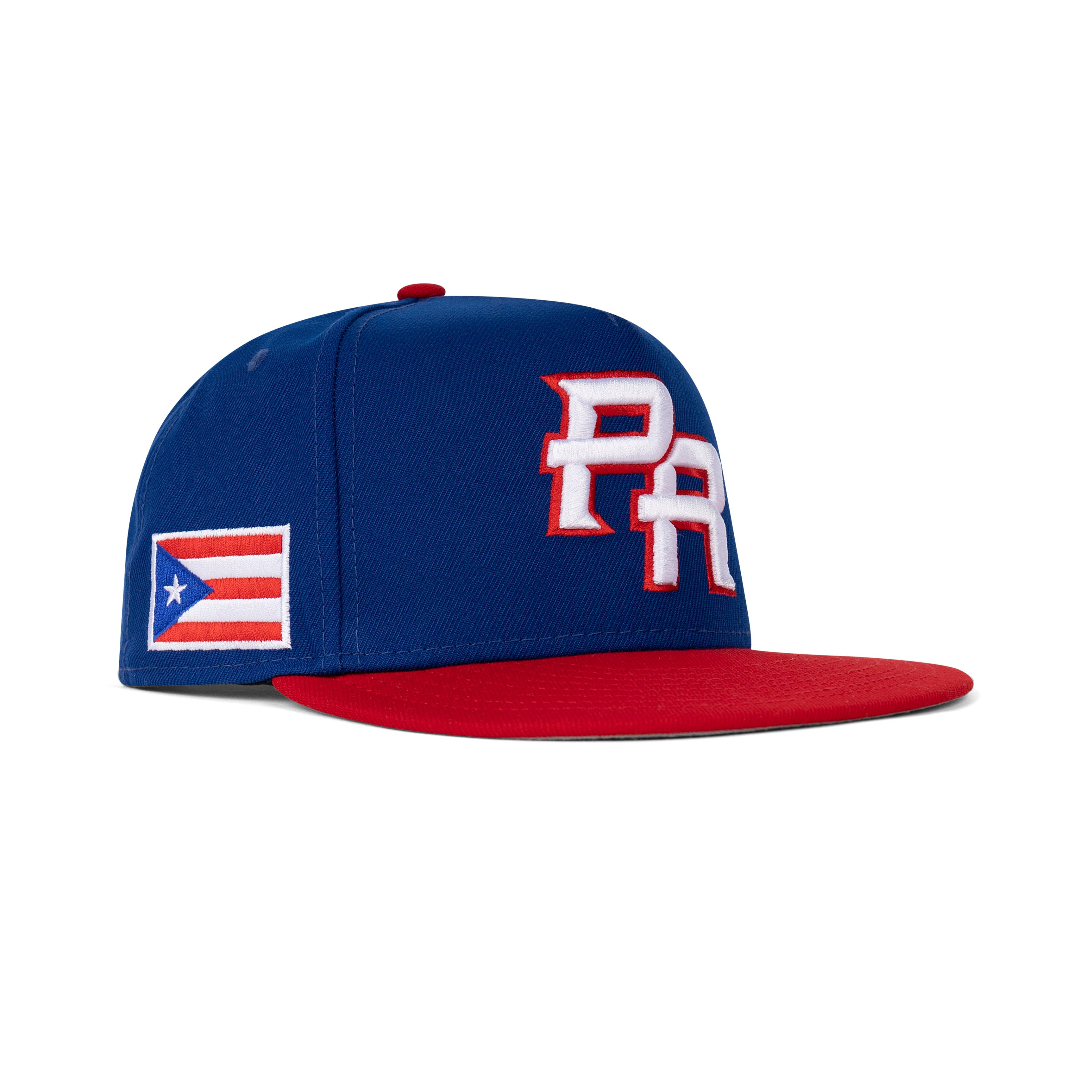 New Era Puerto Rico A-Frame Snapback Grey Bottom 