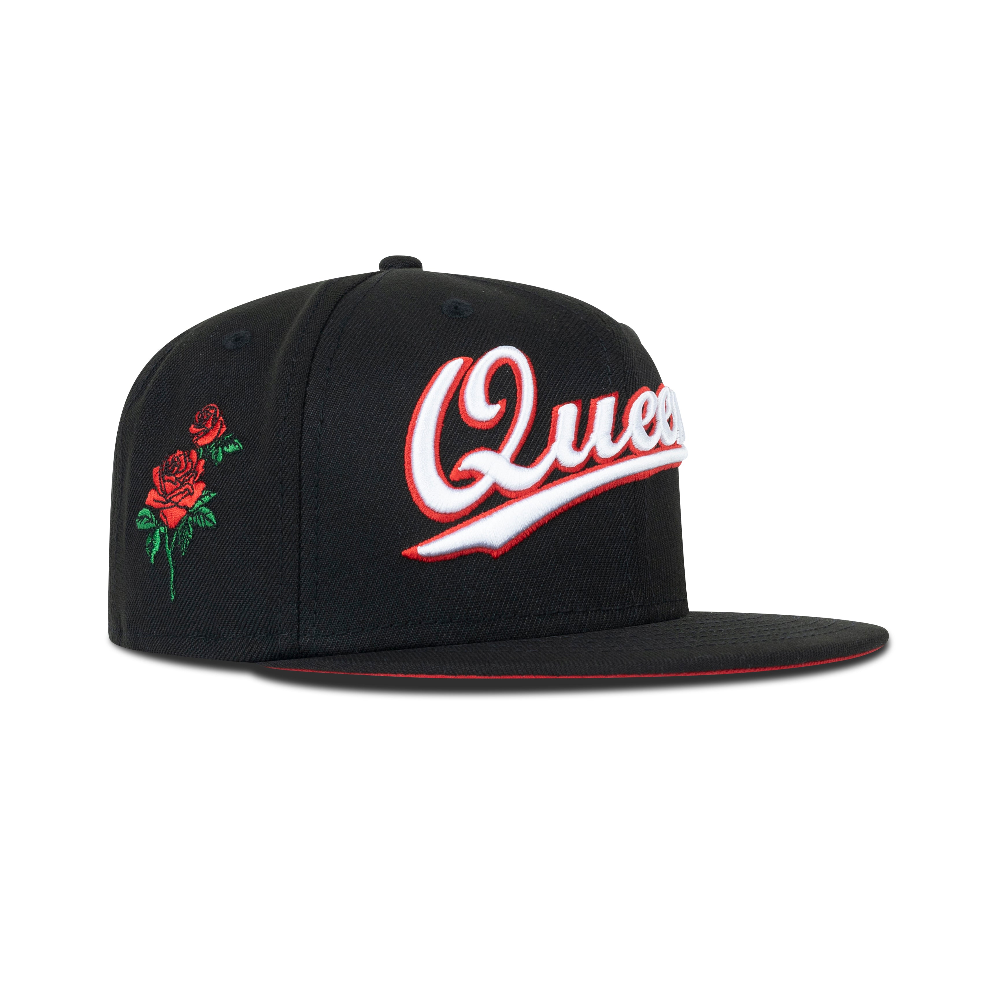 New Era Queens NY Fitted Red Bottom 