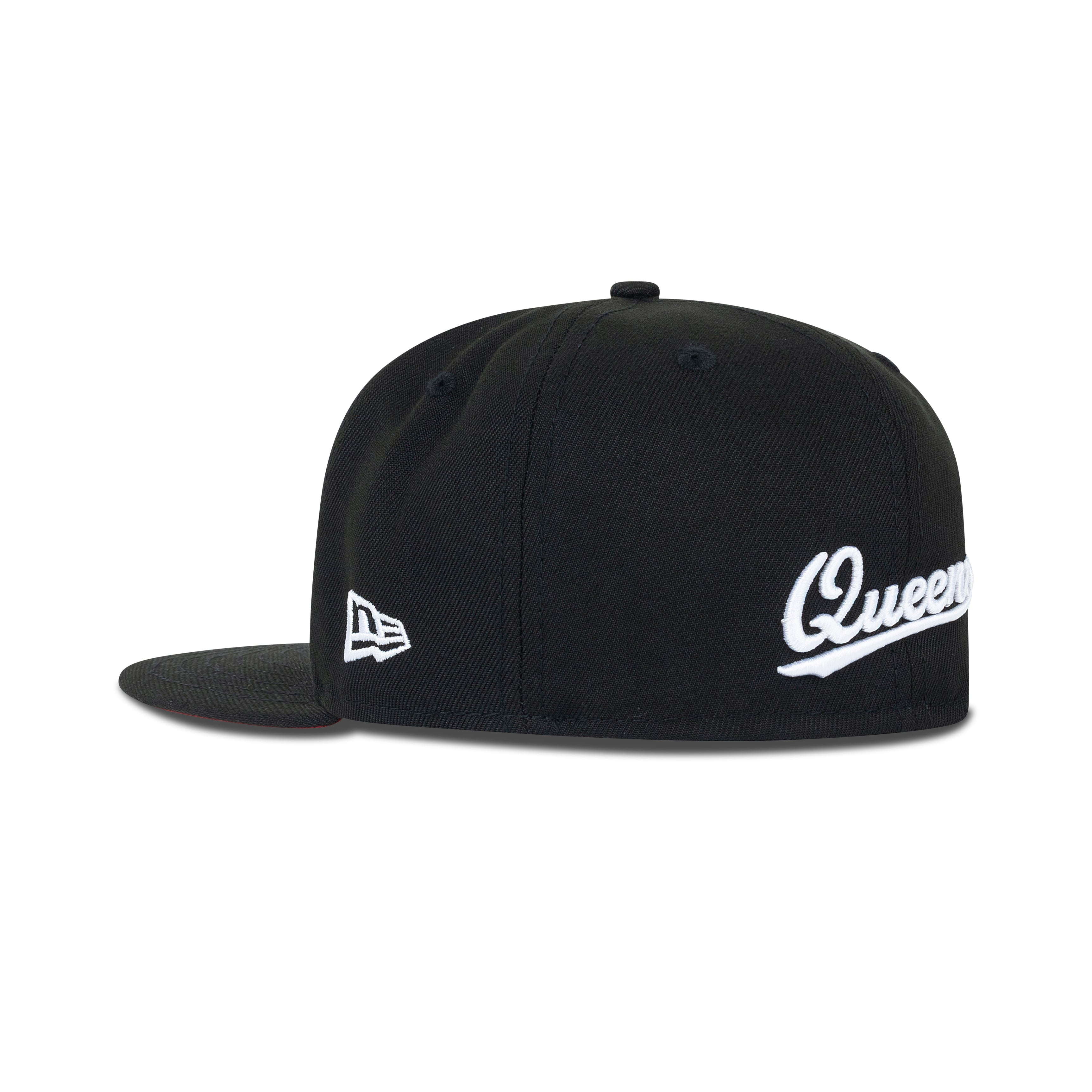 New Era Queens NY Fitted Red Bottom 