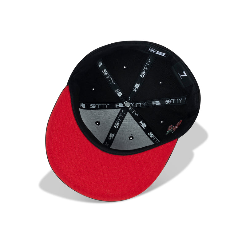 New Era Queens NY Fitted Red Bottom 