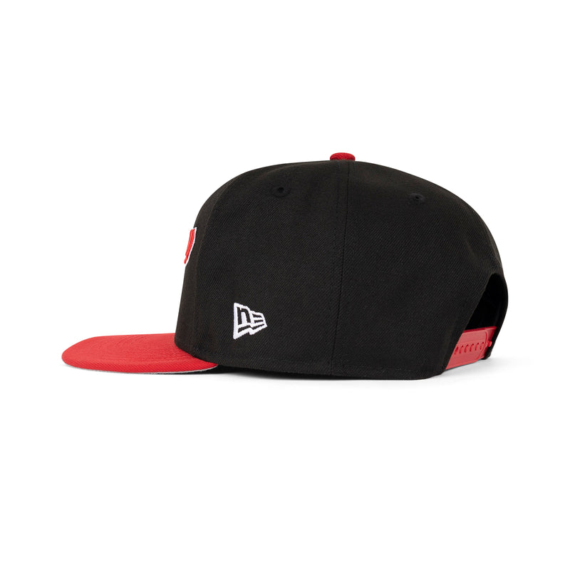 New Era Queens NY A-Frame Snapback Grey Bottom 