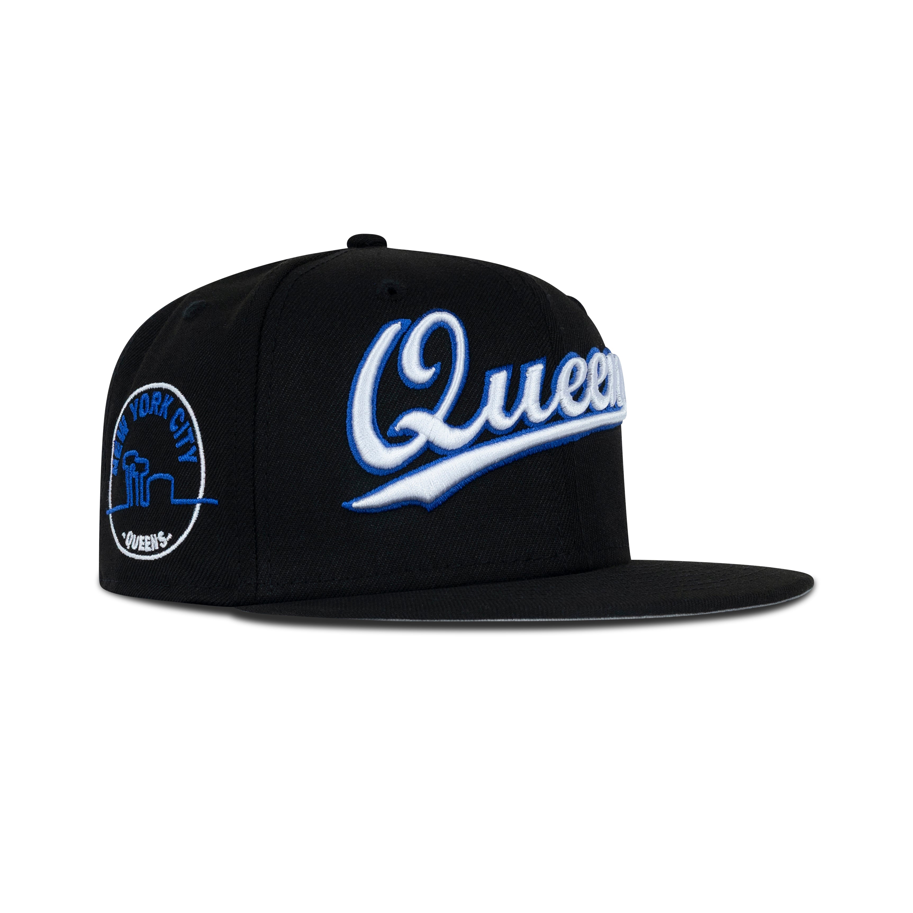 New Era Queens NY Fitted Grey Bottom 