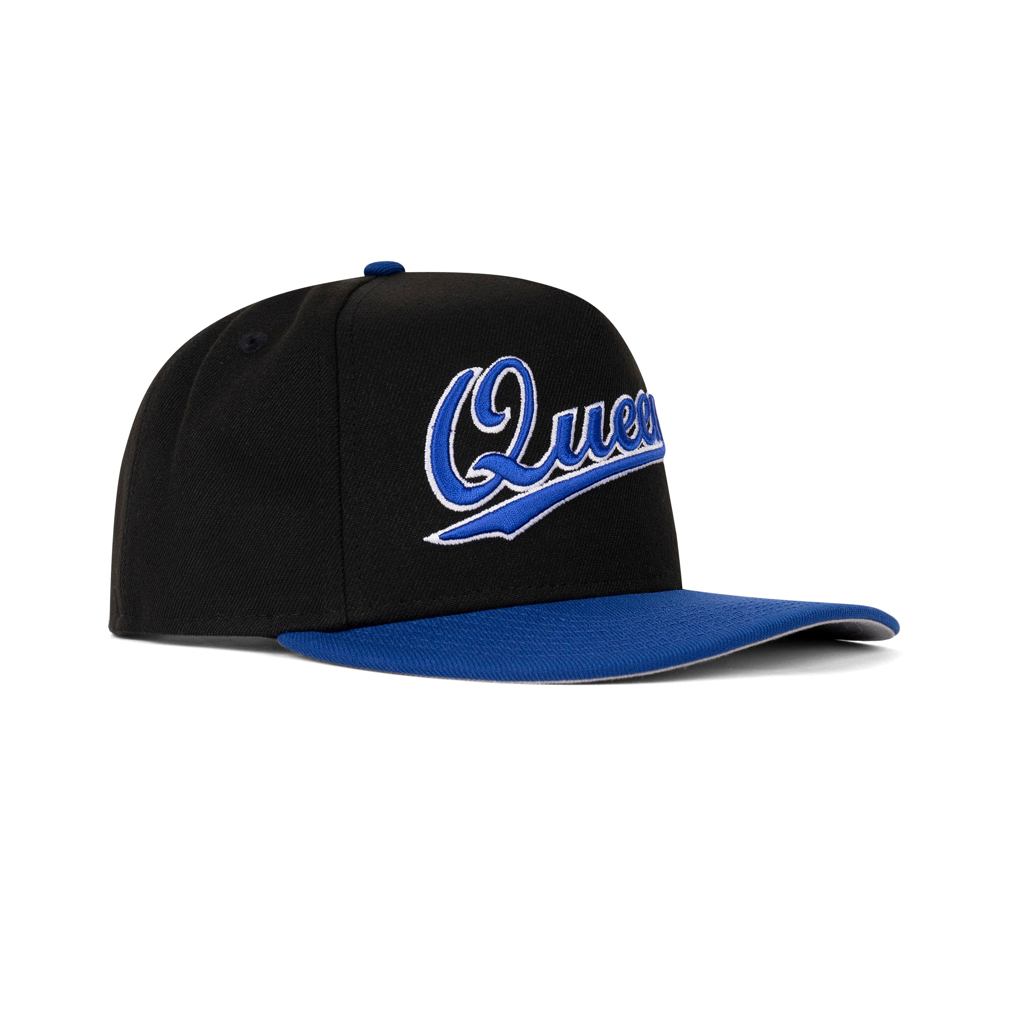 New Era Queens NY A-Frame Snapback Grey Bottom 