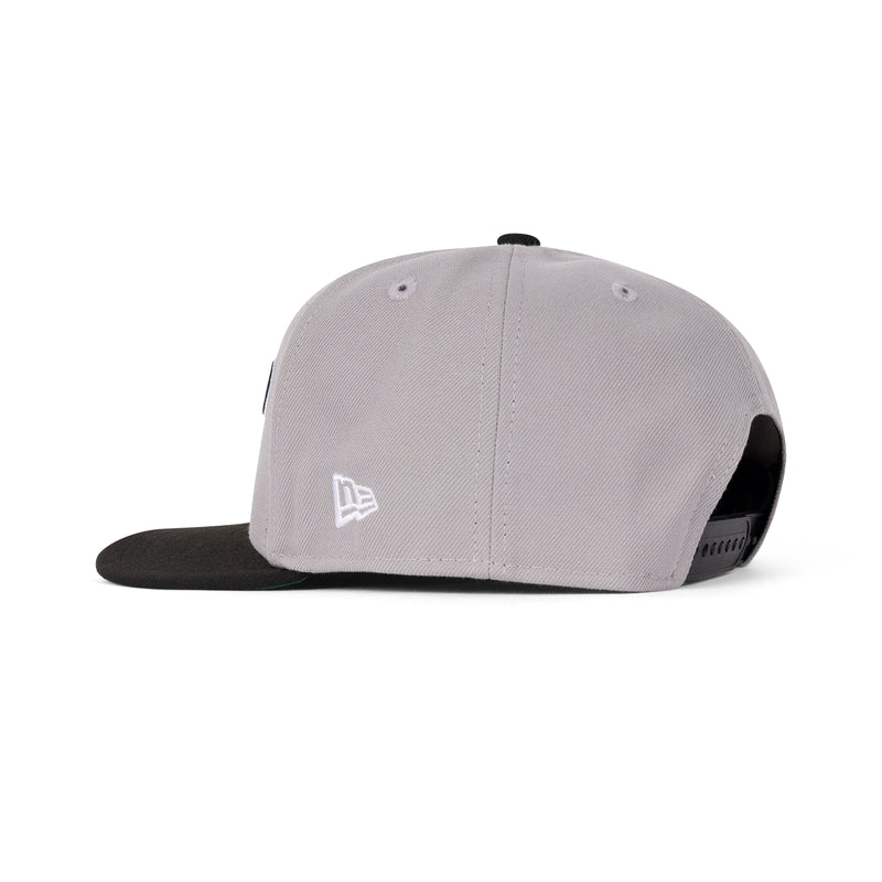New Era Queens NY A-Frame Snapback Green Bottom 