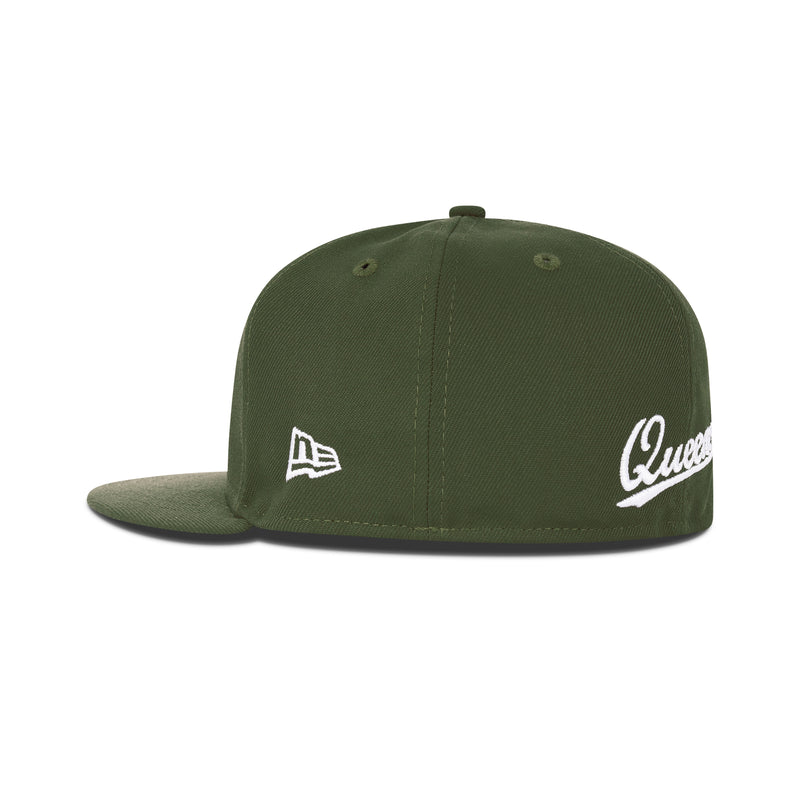 New Era Queens NY Fitted Grey Bottom 