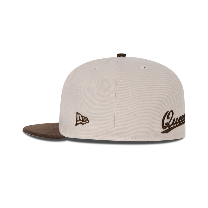New Era Queens NY Fitted Grey Bottom 