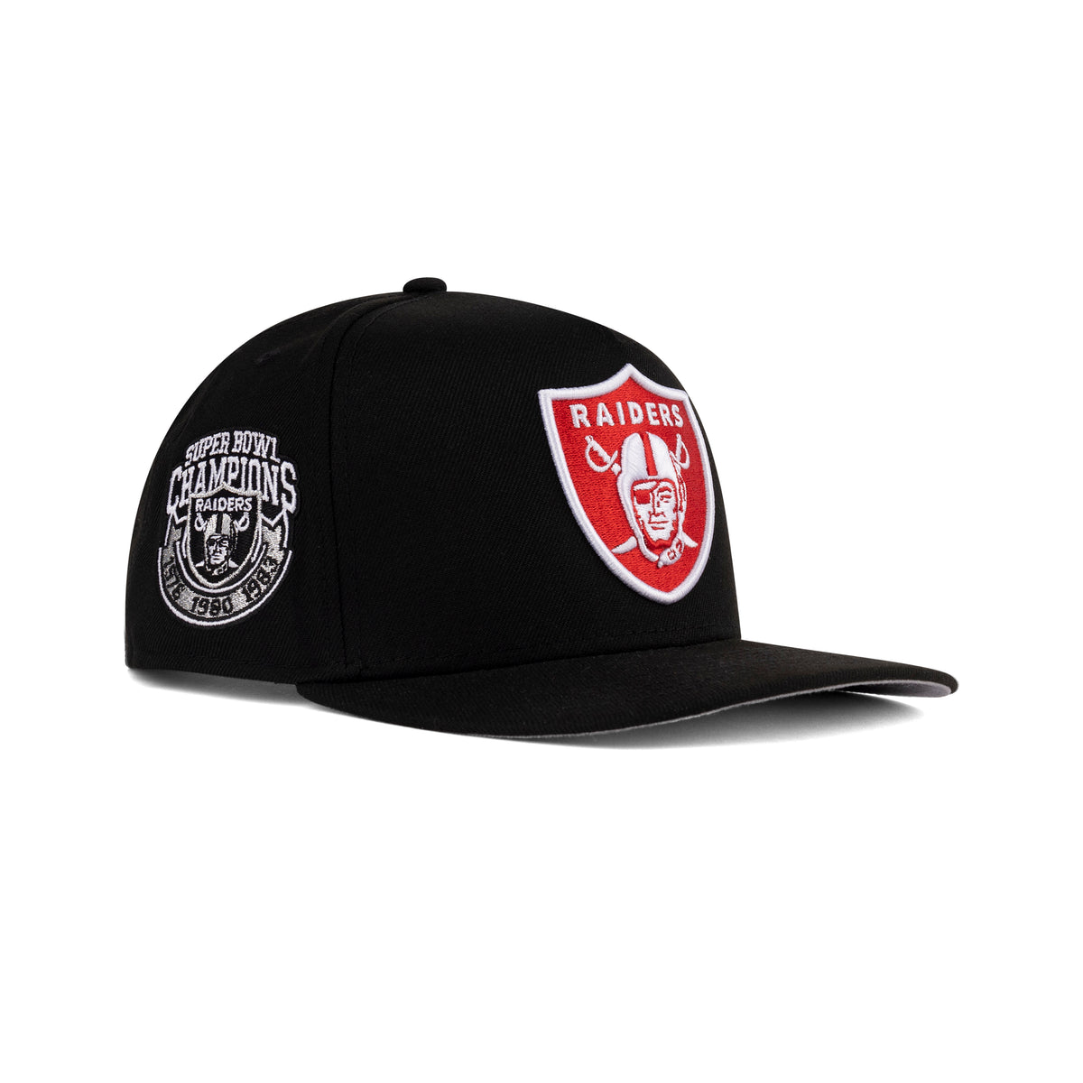 New Era Las Vegas Raiders Snapback A-Frame Gray Bottom 