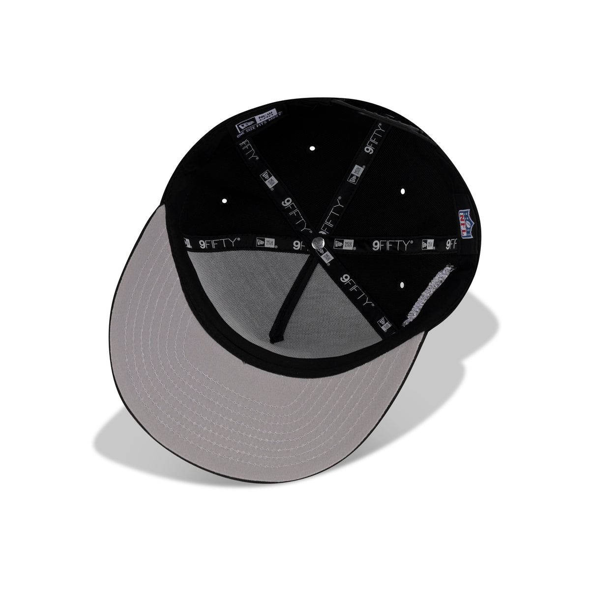 New Era Las Vegas Raiders Snapback A-Frame Gray Bottom 