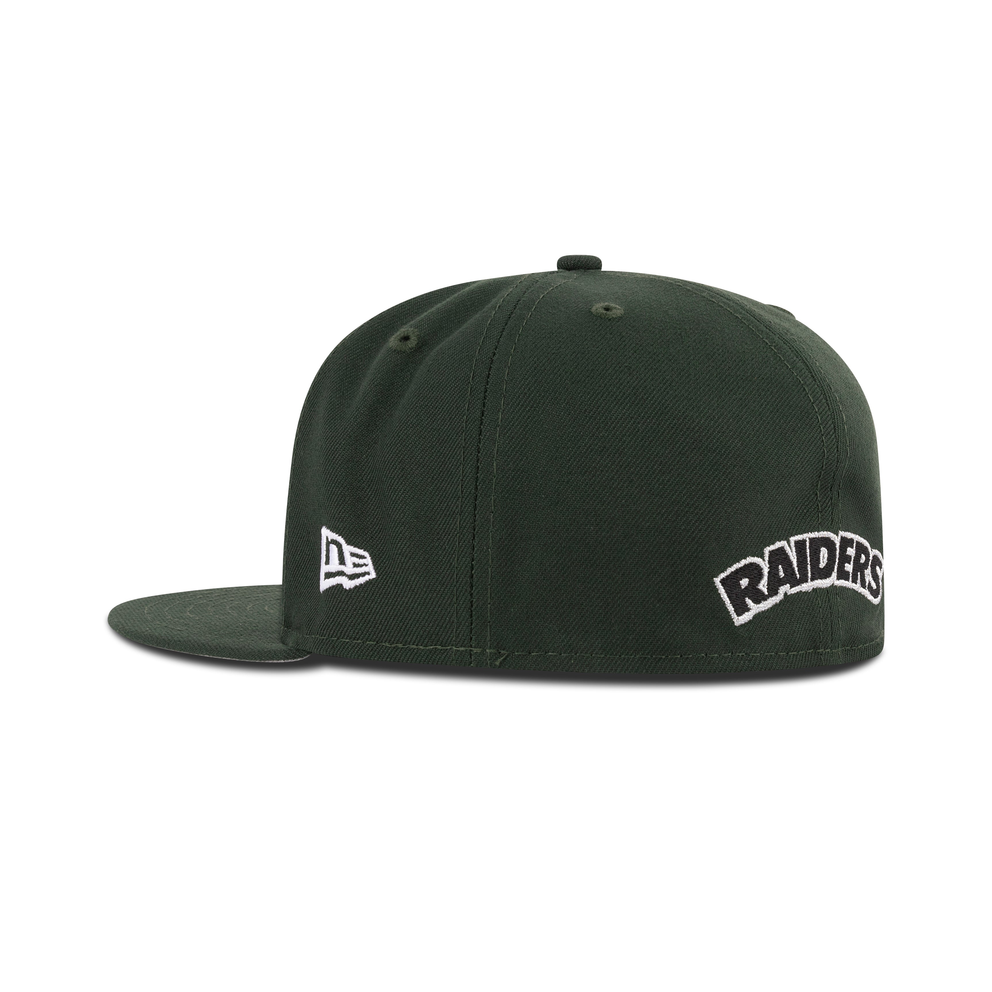New Era Las Vegas Raiders Fitted Gray Bottom 
