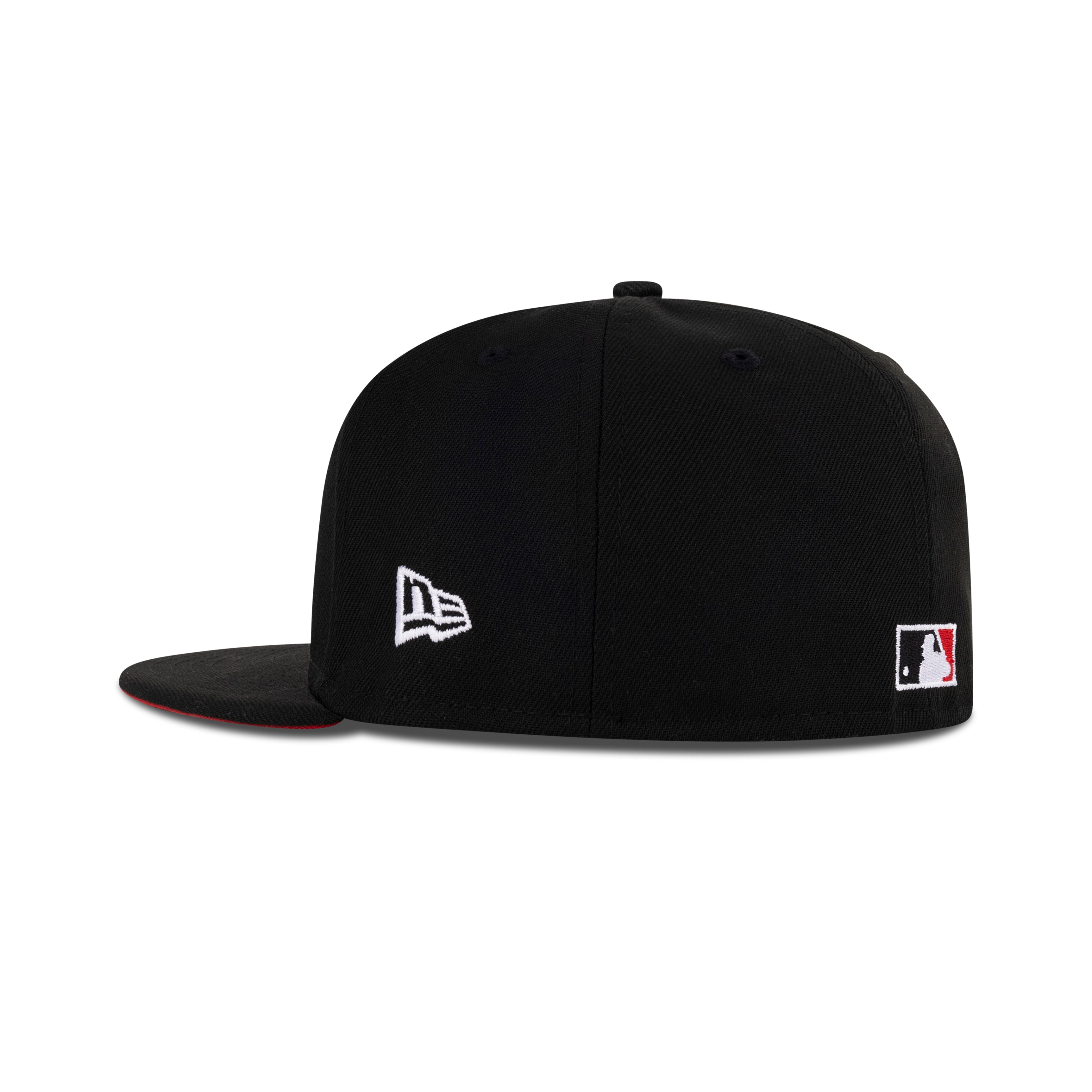 New Era Texas Rangers Fitted Front Door Red Bottom 