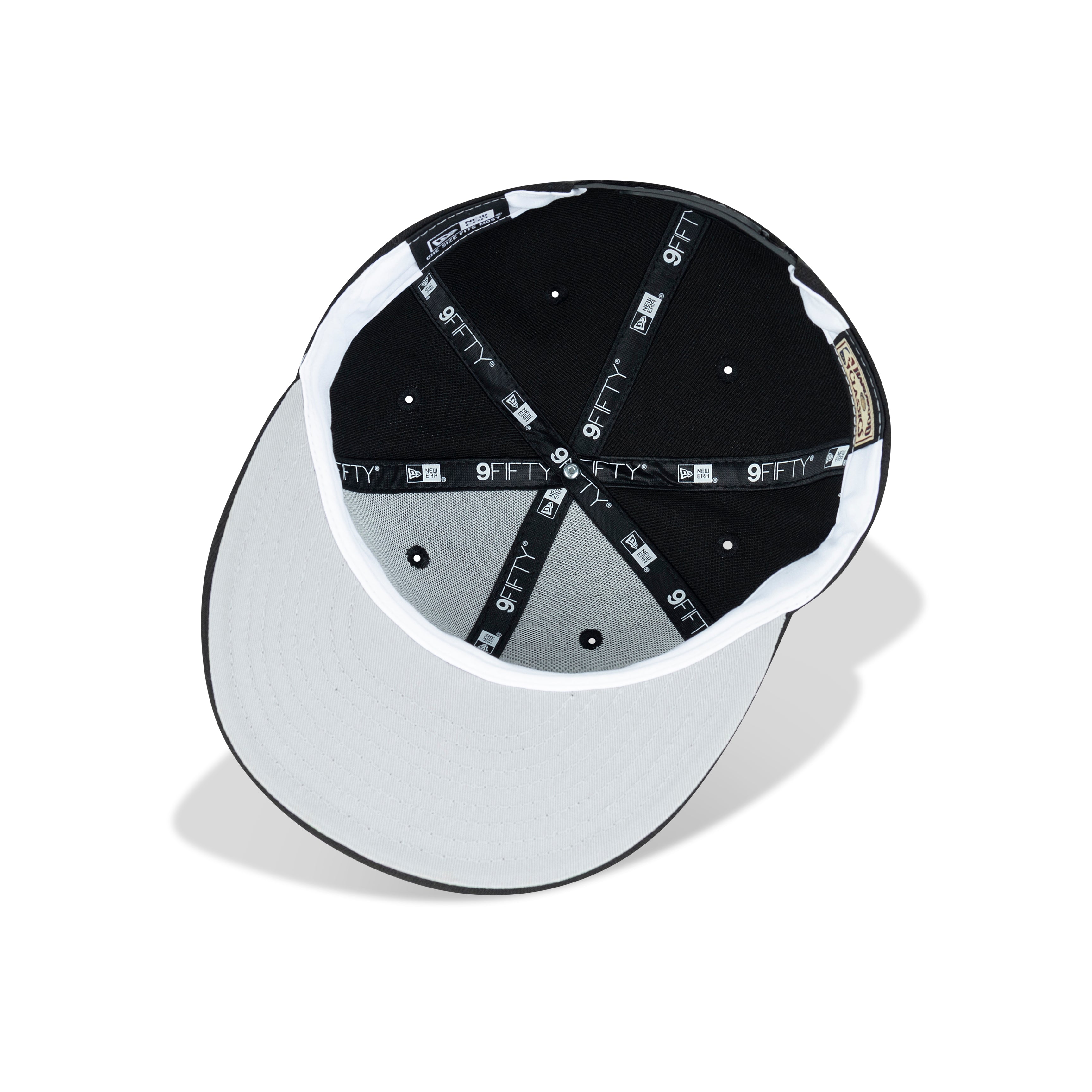 New Era Toronto Raptors Snapback Grey Bottom 