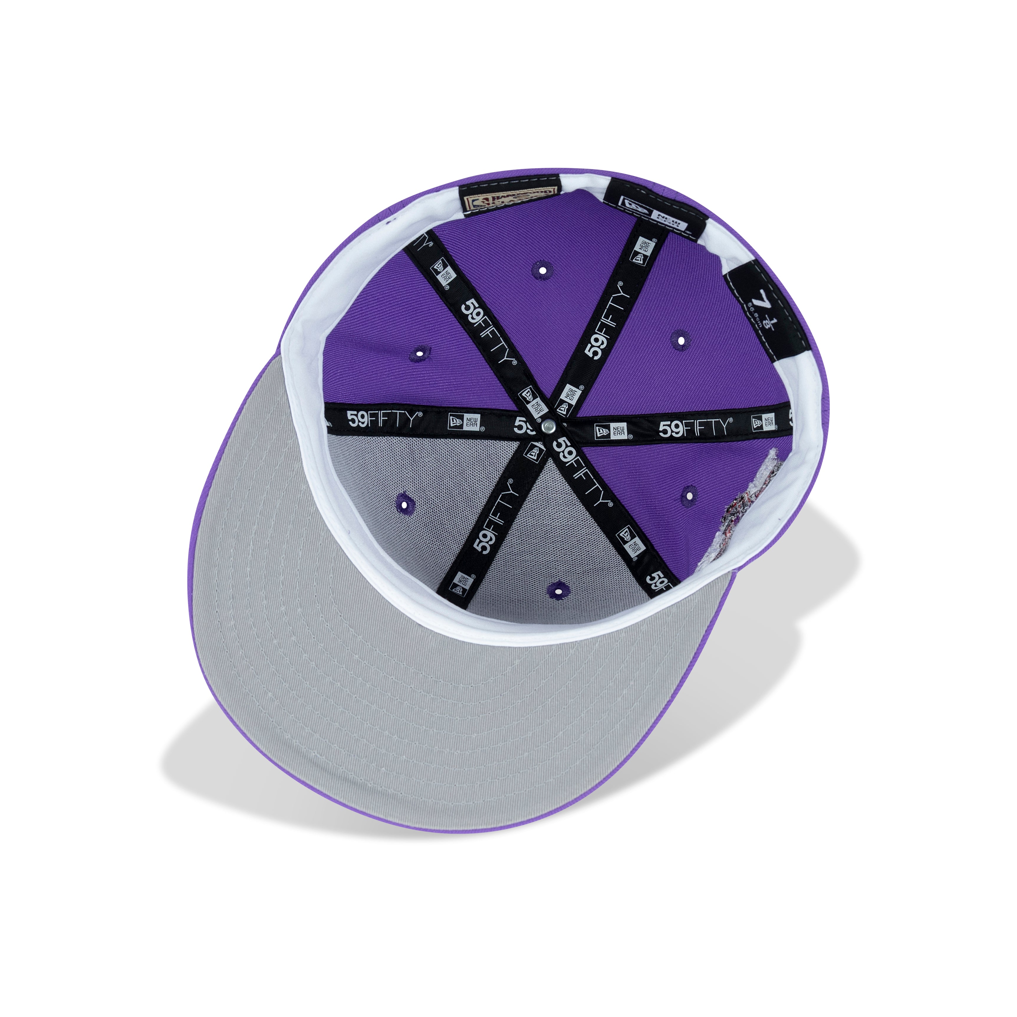 New Era Toronto Raptors Fitted Grey Bottom 