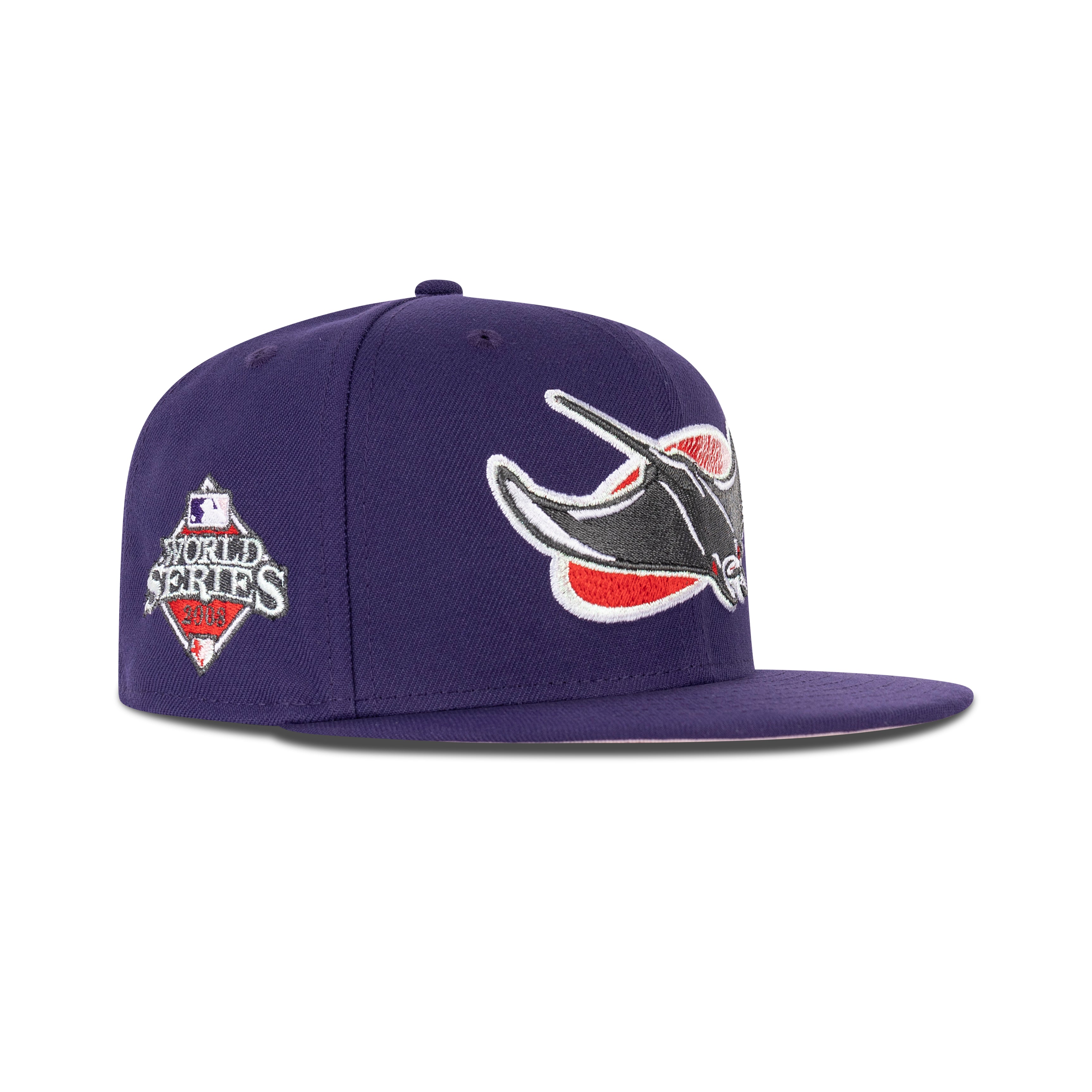 New Era Tampa Bay Rays Fitted Pink Bottom 