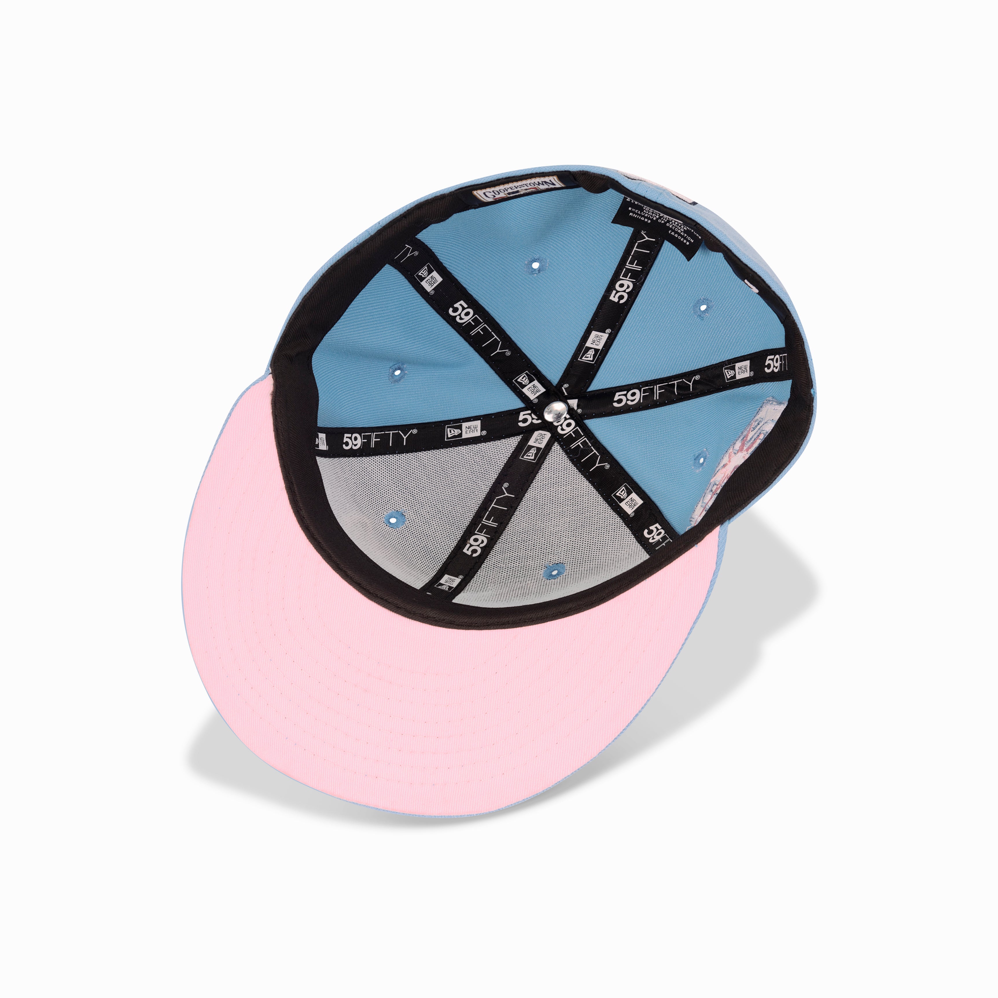 New Era Tampa Bay Rays Fitted Pink Bottom 
