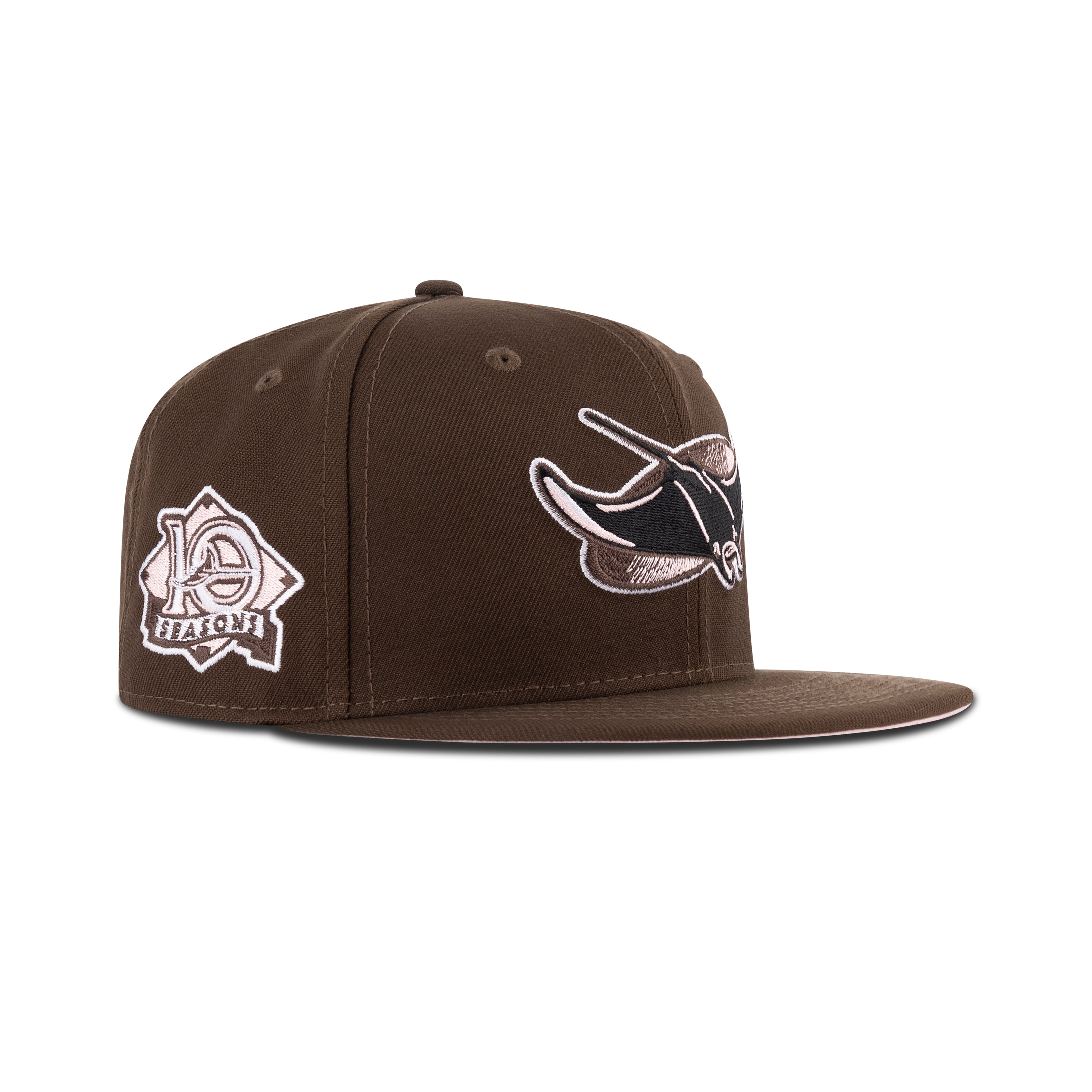 New Era Tampa Bay Rays Fitted Pink Bottom 