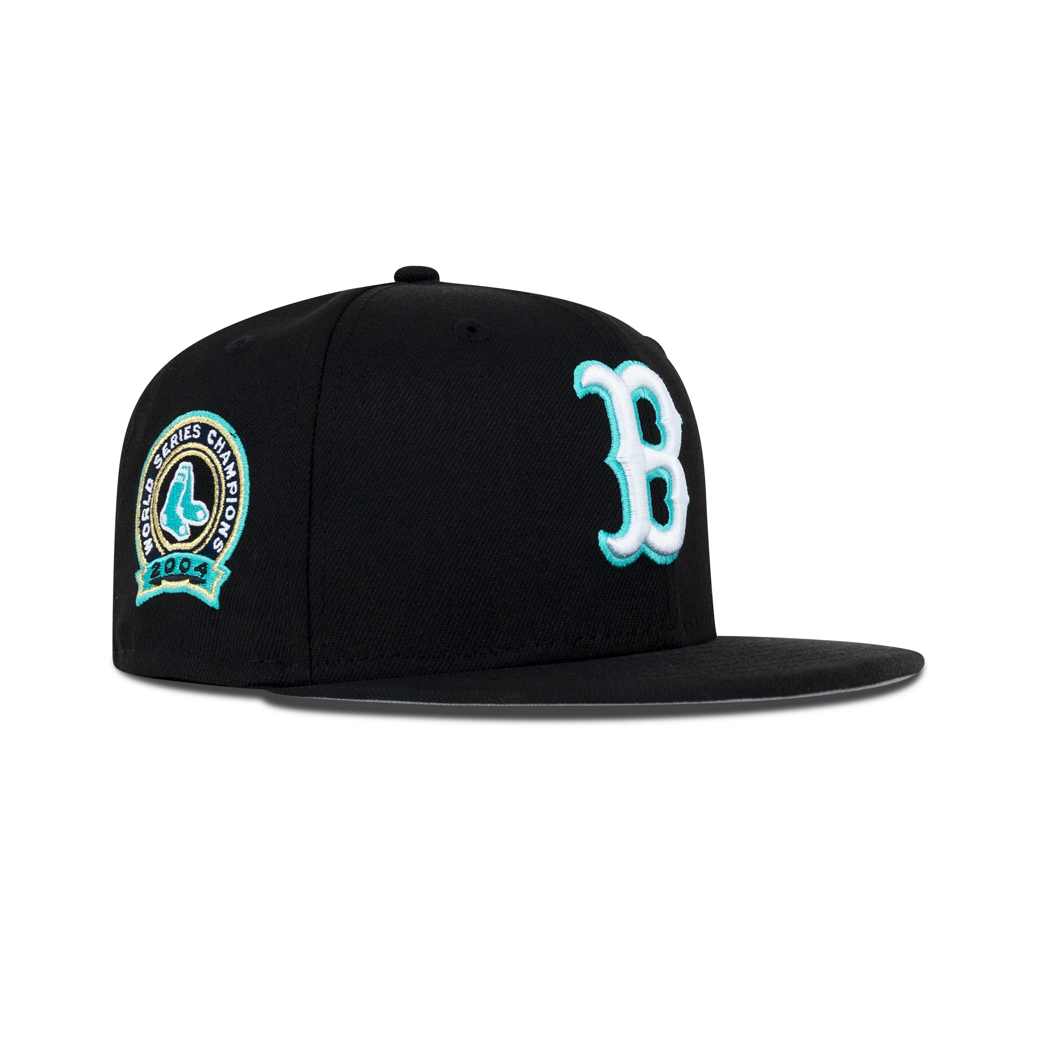 New Era Boston Red Sox Fitted Grey Bottom 
