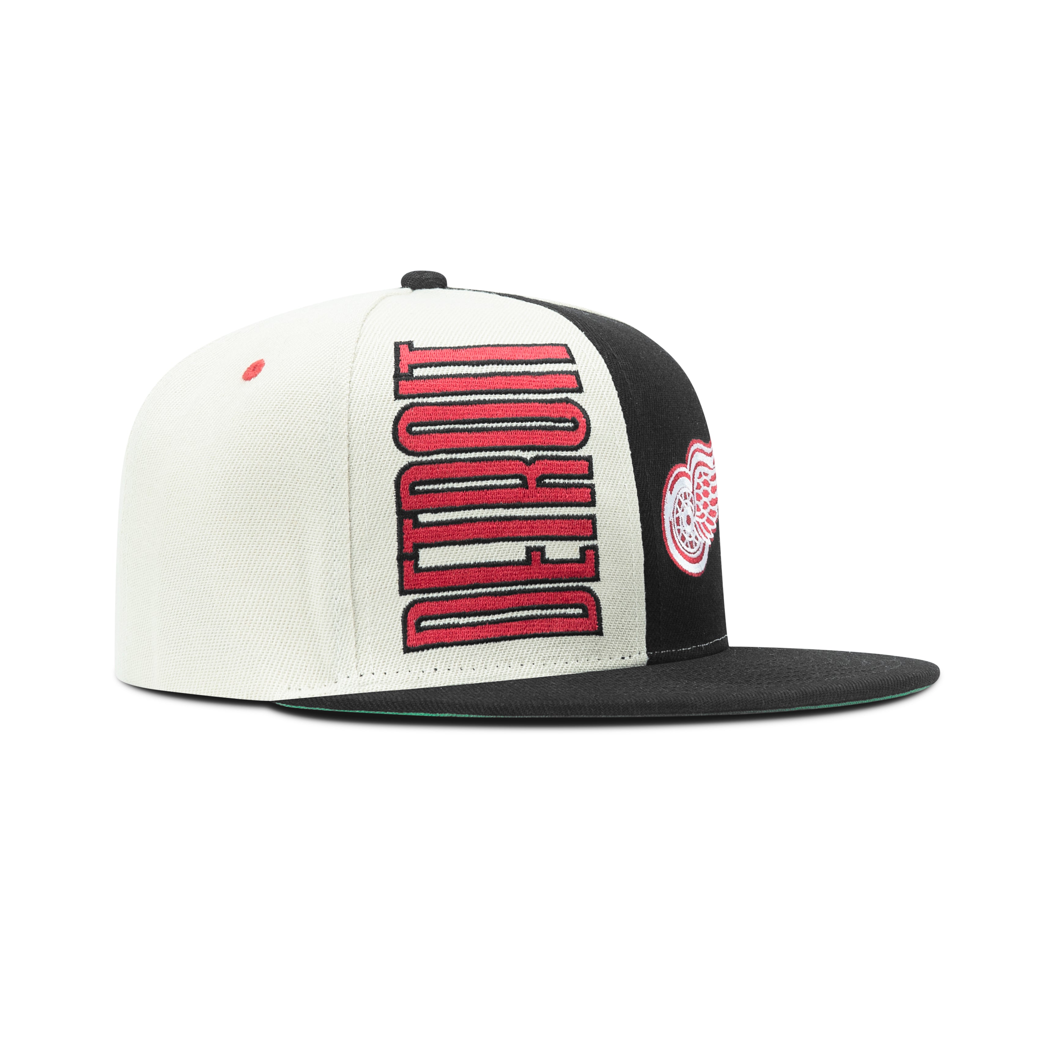Mitchell & Ness NHL Detroit Red Wings Pop Panel Snapback Green Bottom 