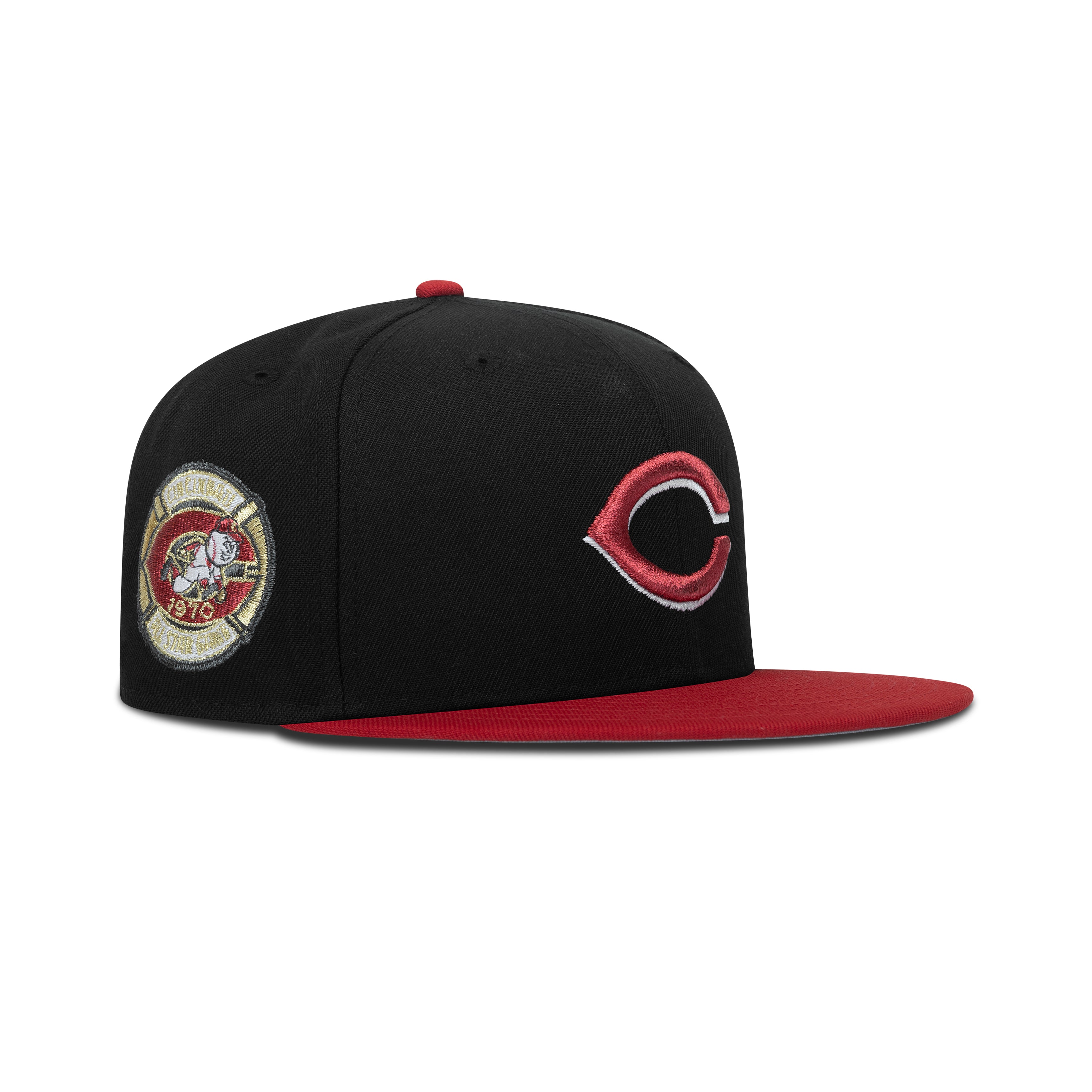 New Era Cincinnati Reds Fitted Grey Bottom 
