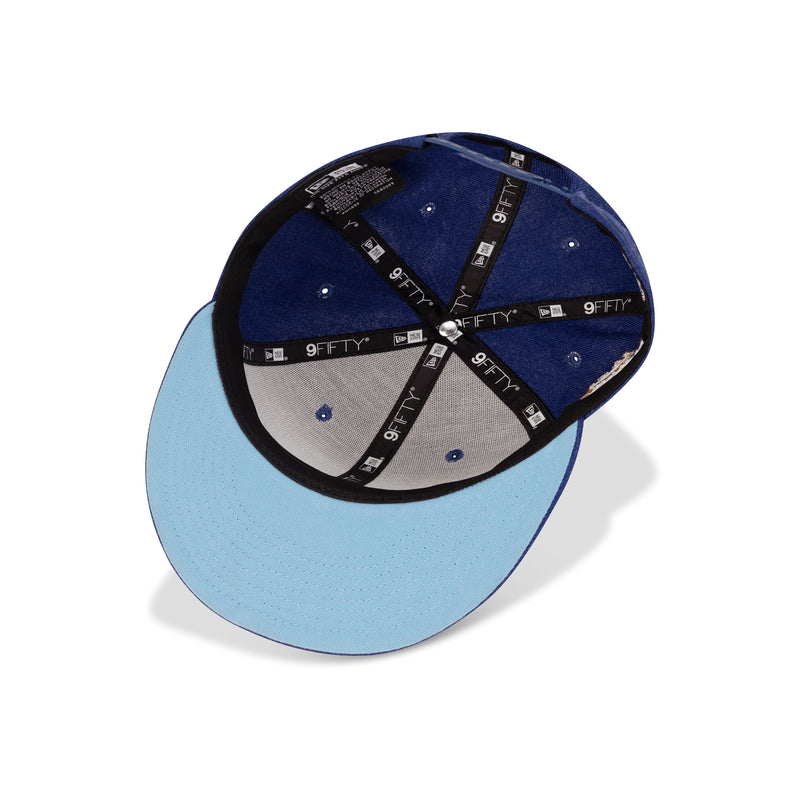 New Era Kansas City Royals Snapback Sky Blue bottom 