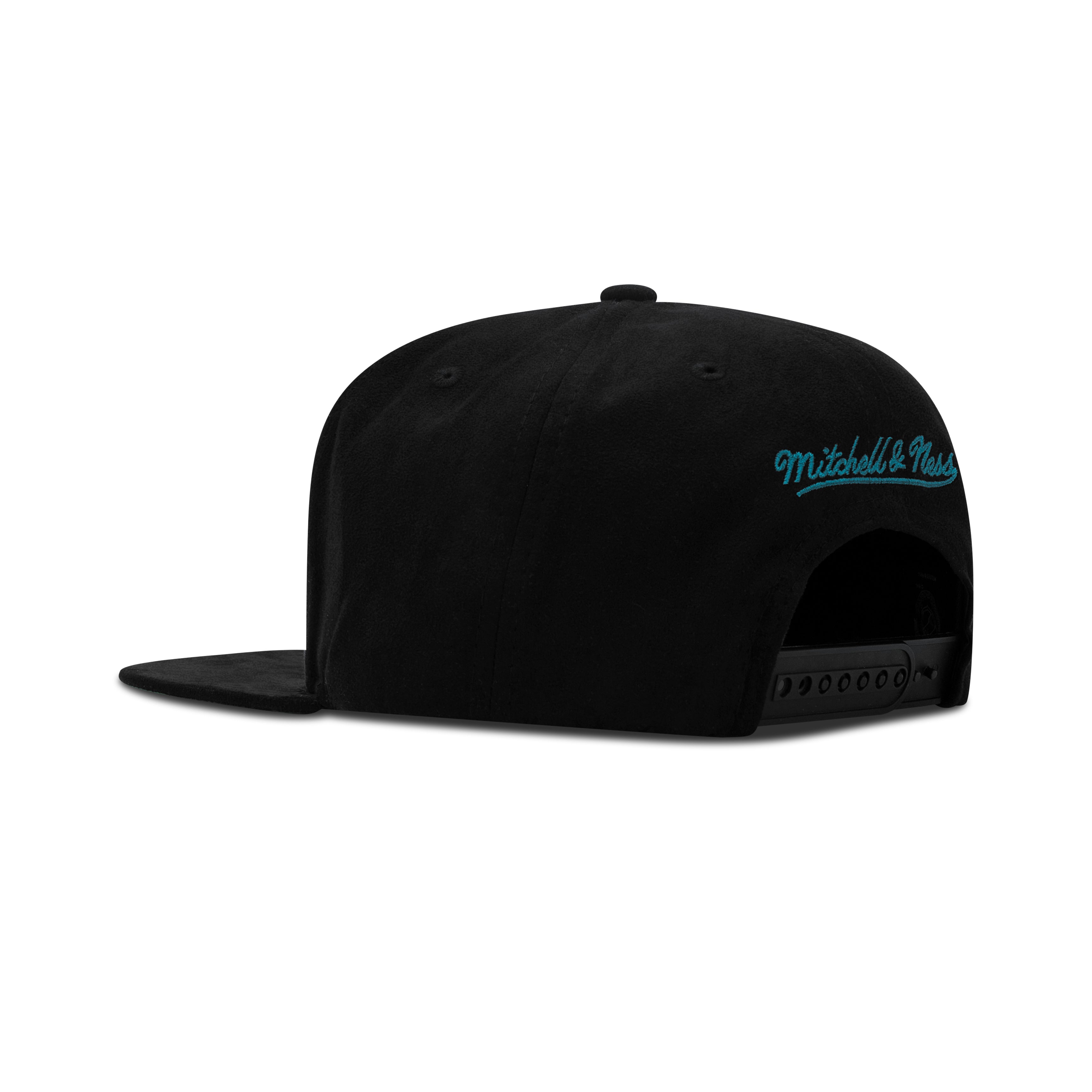 Mitchell & Ness San Jose Sharks Sweet Suede Snapback Green Satin Bottom 